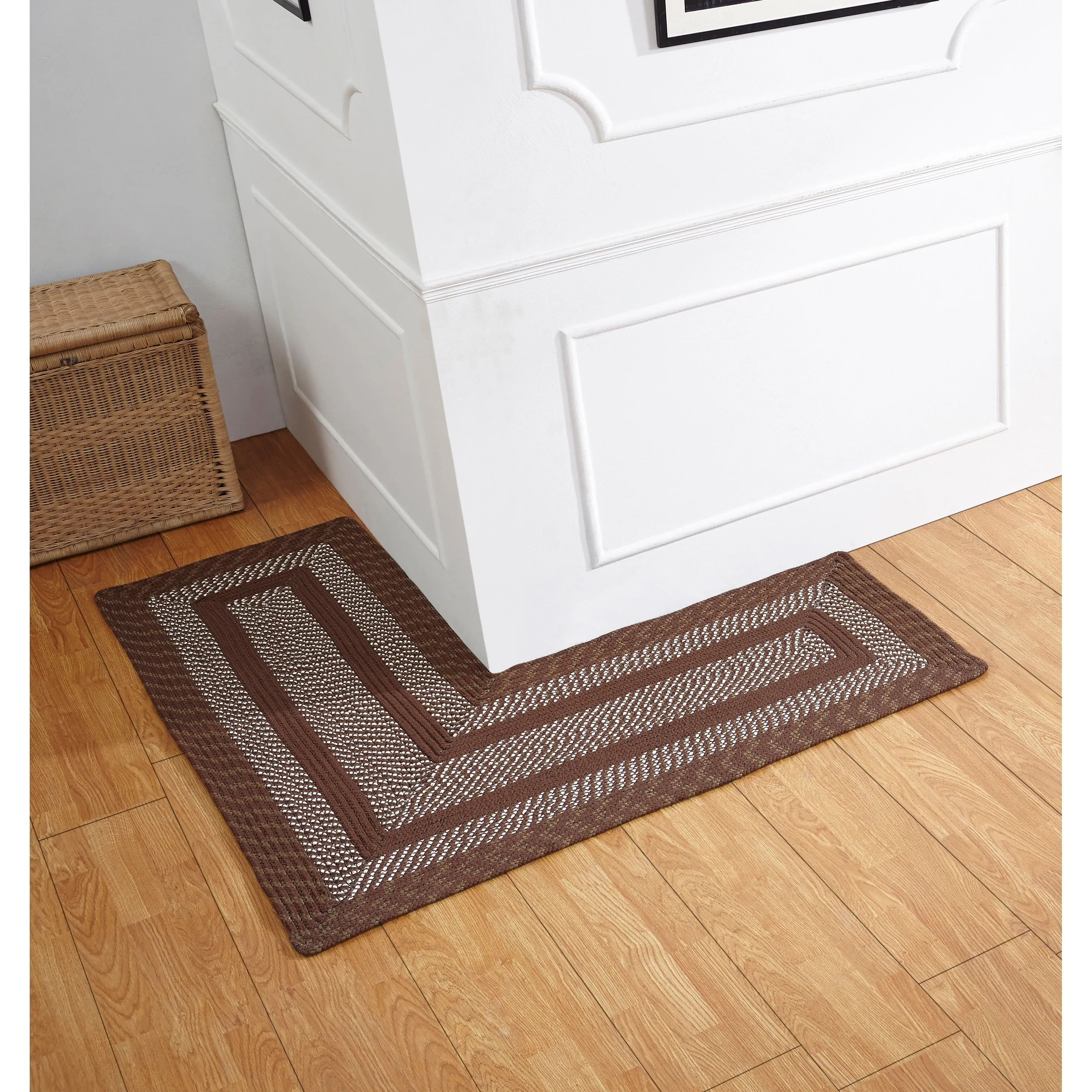 Better Trends Newport Braid Collection 100% Polypropylene Durable & Stain Resistant Double-Sided Reversible Indoor Utility Rug