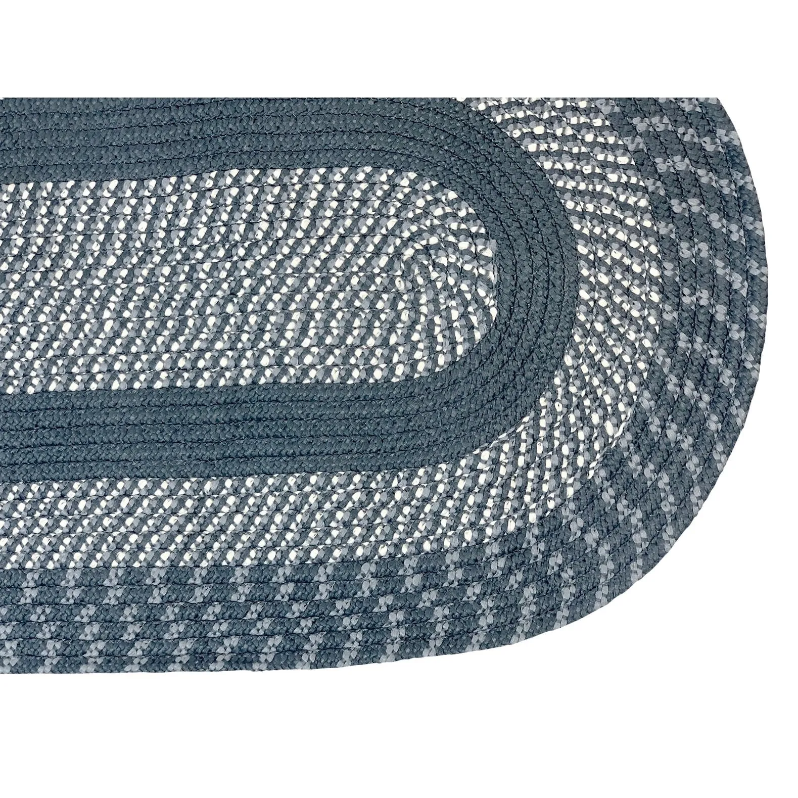 Better Trends Newport Braid Collection 100% Polypropylene Durable & Stain Resistant Double-Sided Reversible Indoor Utility Rug