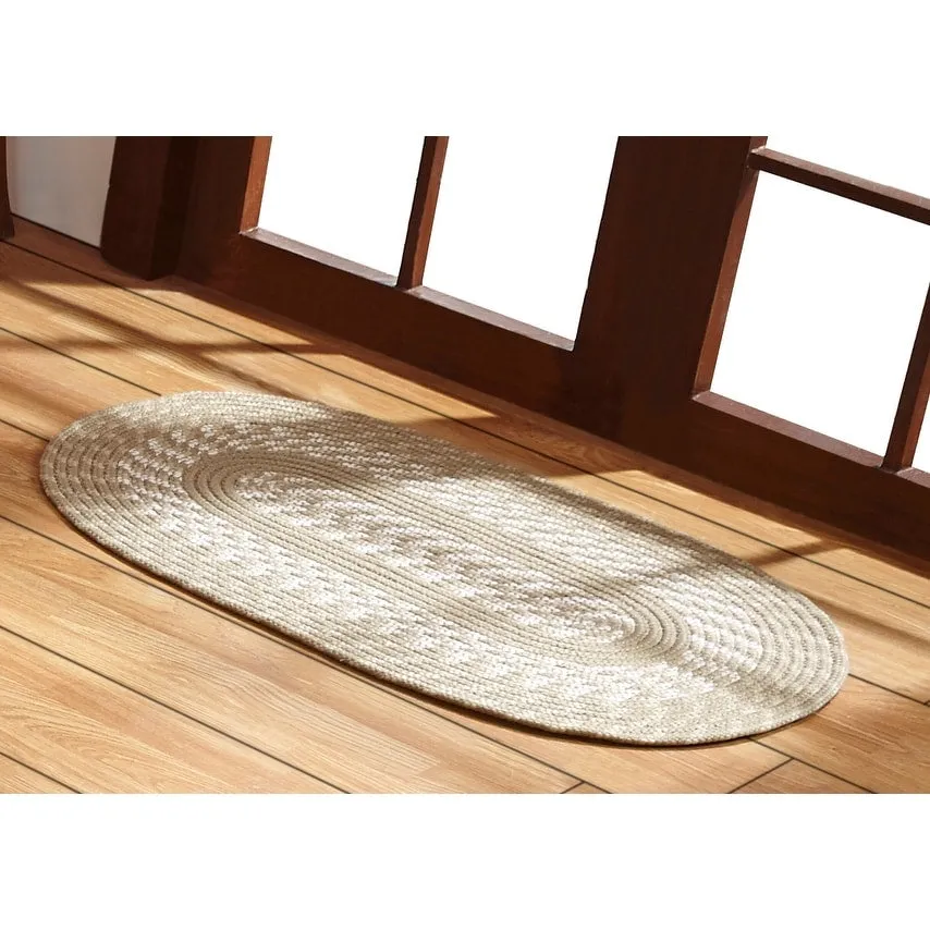 Better Trends Newport Braid Collection 100% Polypropylene Durable & Stain Resistant Double-Sided Reversible Indoor Utility Rug