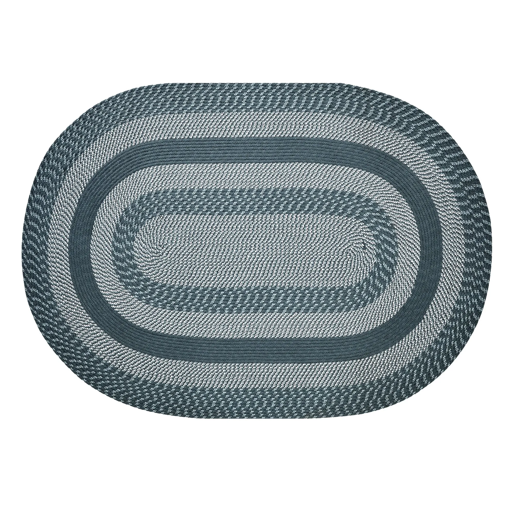 Better Trends Newport Braid Collection 100% Polypropylene Durable & Stain Resistant Double-Sided Reversible Indoor Utility Rug