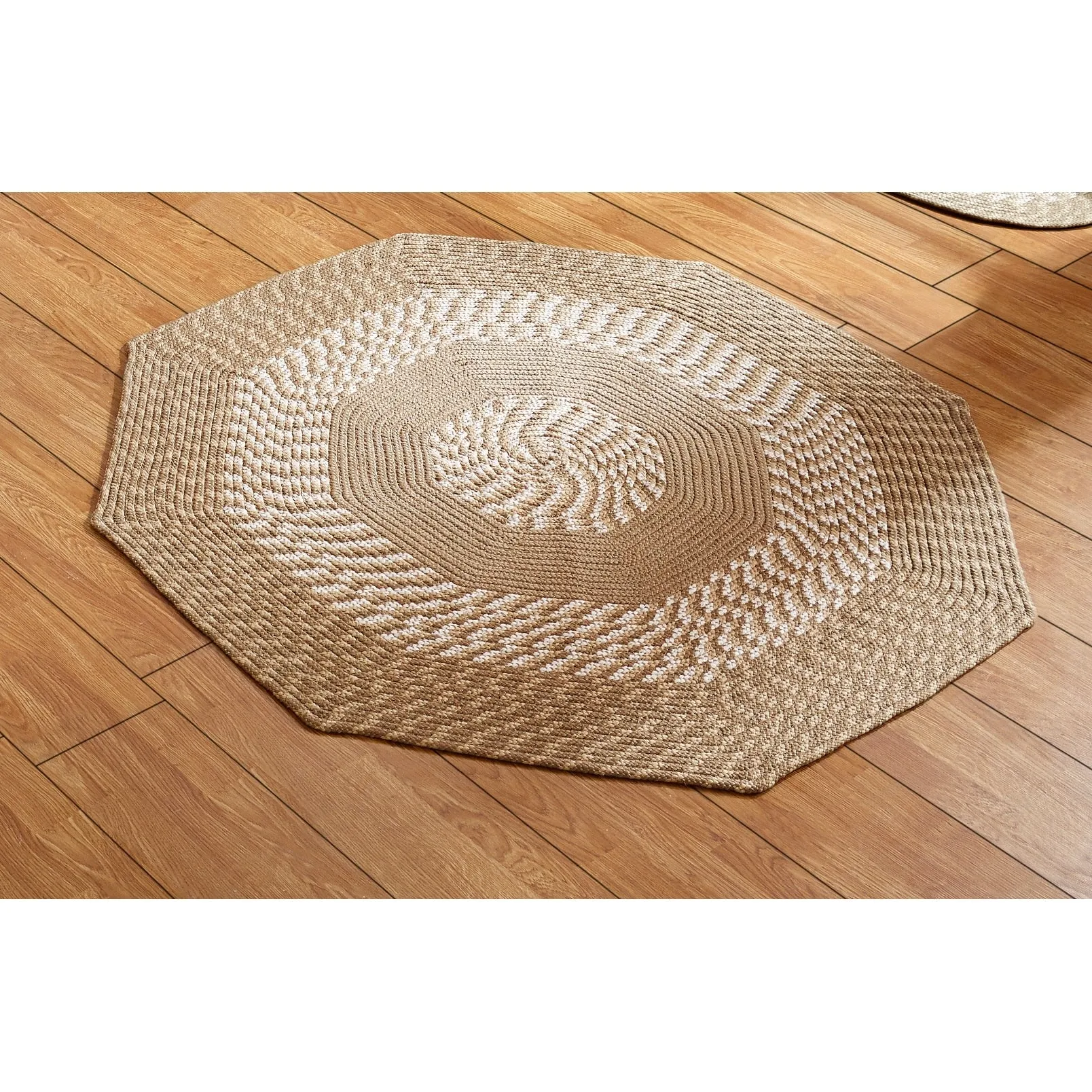 Better Trends Newport Braid Collection 100% Polypropylene Durable & Stain Resistant Double-Sided Reversible Indoor Utility Rug