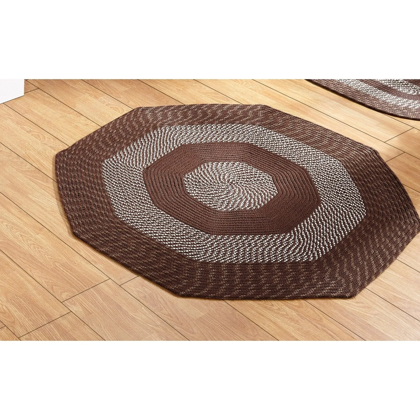 Better Trends Newport Braid Collection 100% Polypropylene Durable & Stain Resistant Double-Sided Reversible Indoor Utility Rug