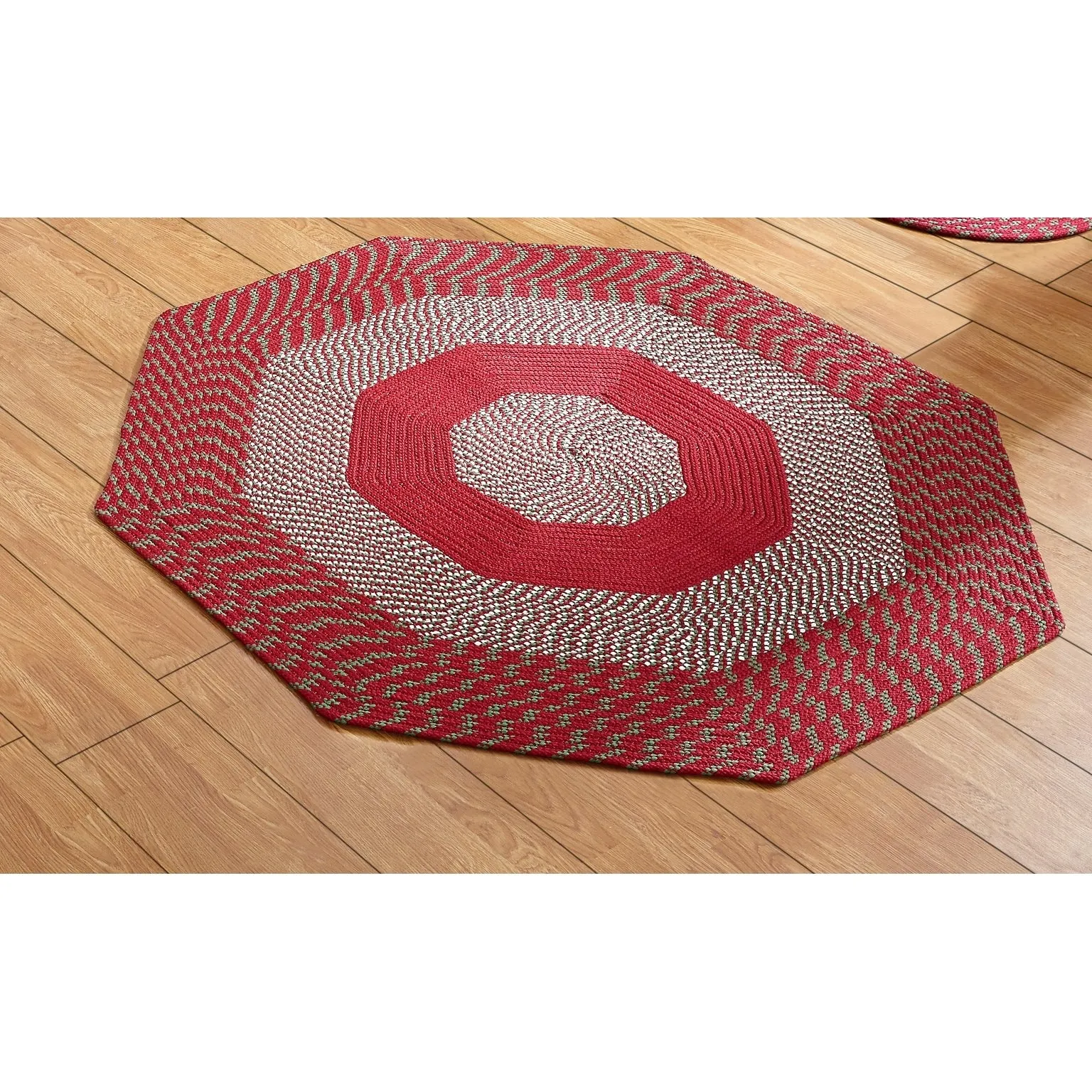 Better Trends Newport Braid Collection 100% Polypropylene Durable & Stain Resistant Double-Sided Reversible Indoor Utility Rug
