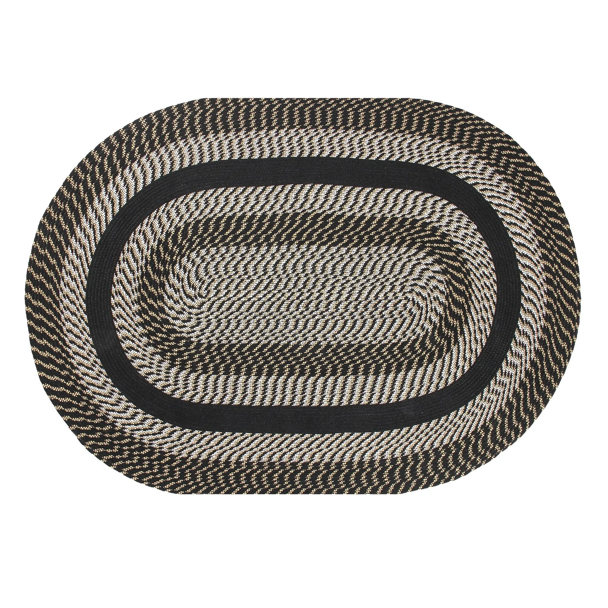 Better Trends Newport Braid Collection 100% Polypropylene Durable & Stain Resistant Double-Sided Reversible Indoor Utility Rug