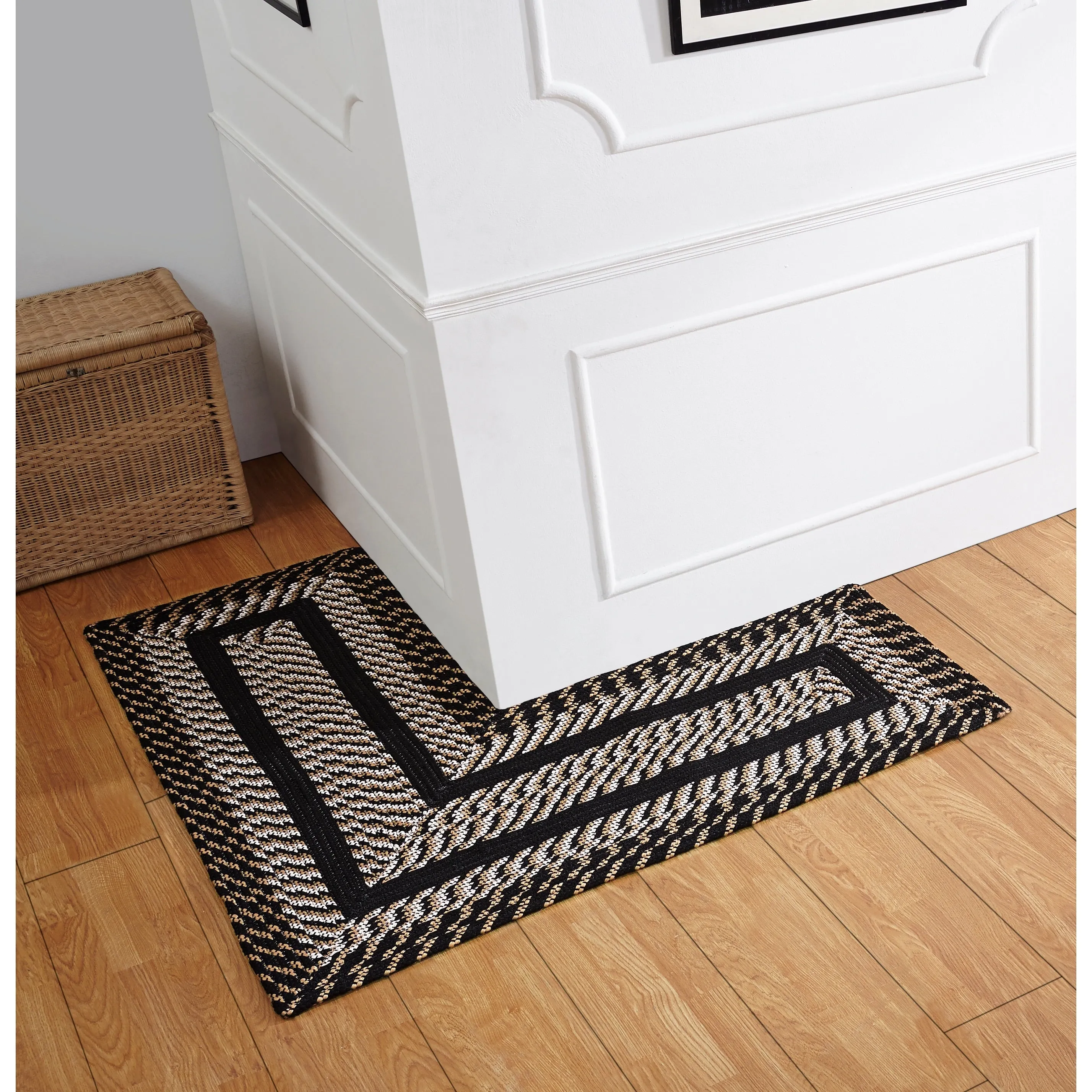 Better Trends Newport Braid Collection 100% Polypropylene Durable & Stain Resistant Double-Sided Reversible Indoor Utility Rug