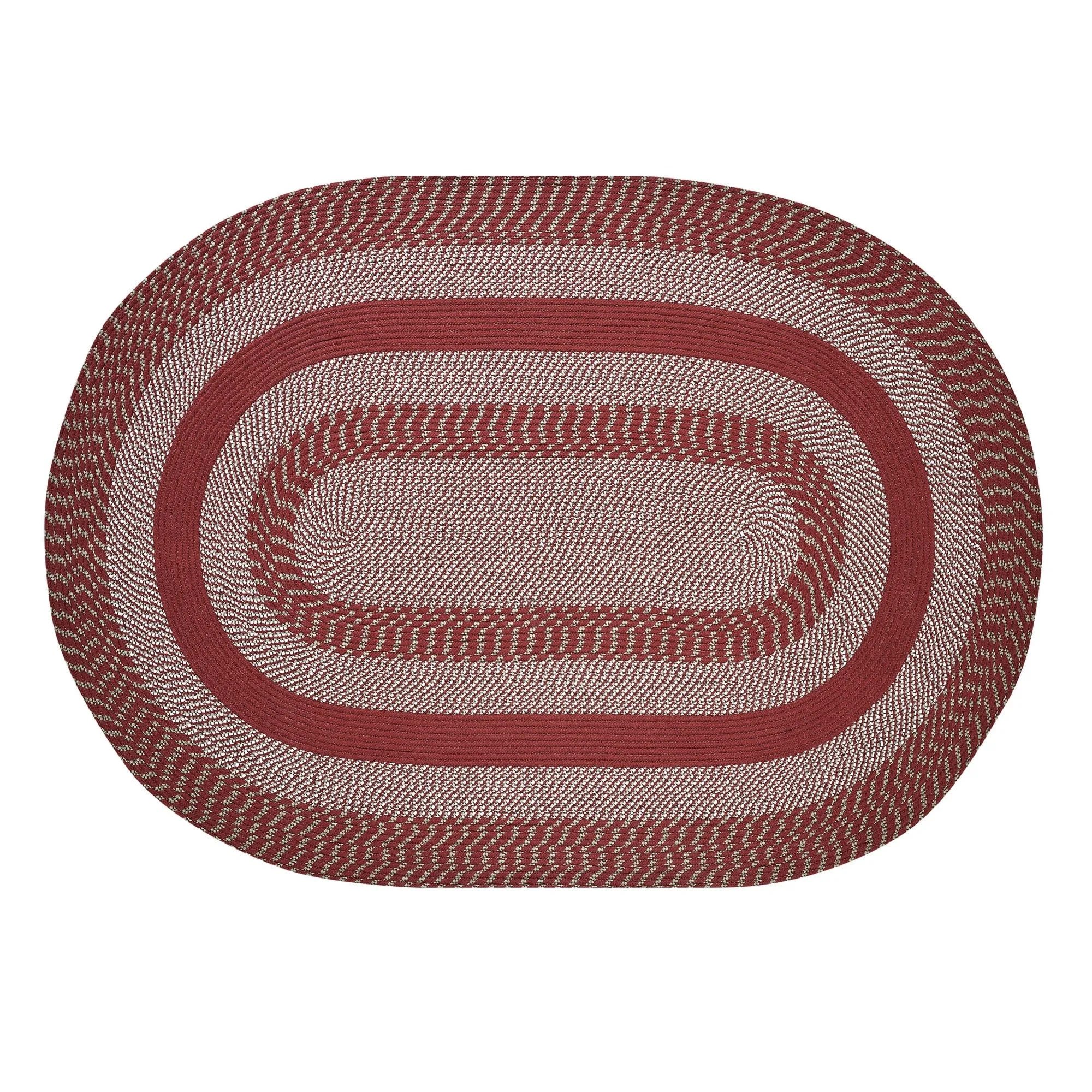 Better Trends Newport Braid Collection 100% Polypropylene Durable & Stain Resistant Double-Sided Reversible Indoor Utility Rug