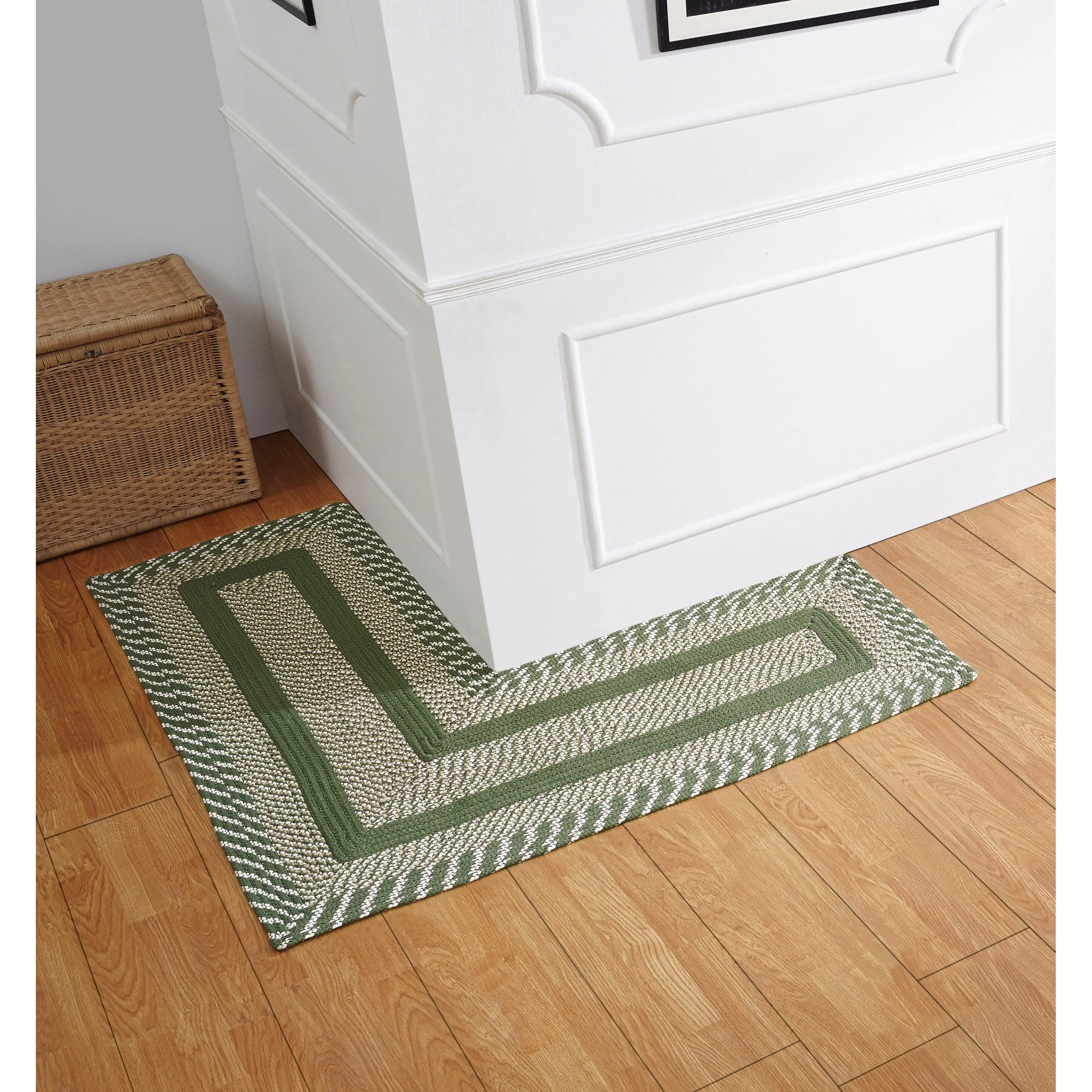 Better Trends Newport Braid Collection 100% Polypropylene Durable & Stain Resistant Double-Sided Reversible Indoor Utility Rug