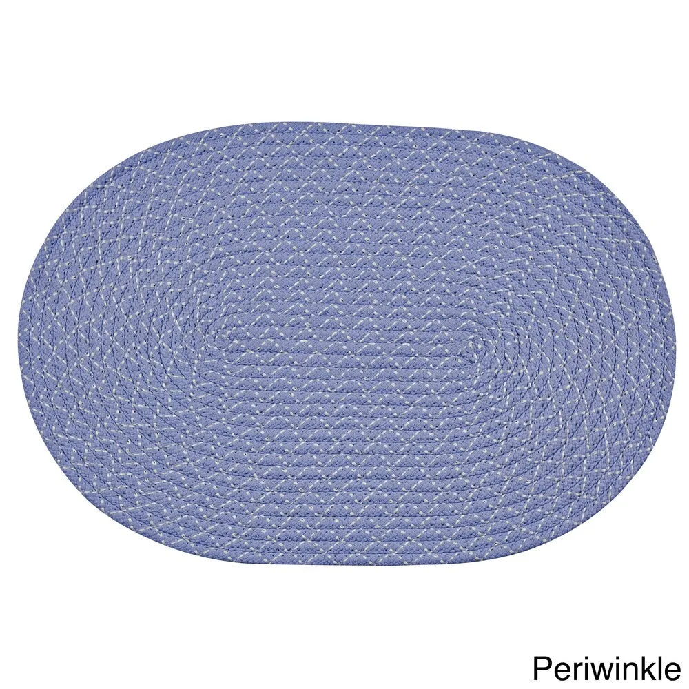 Better Trends Sunsplash Braided Indoor/ Outdoor Area Rug