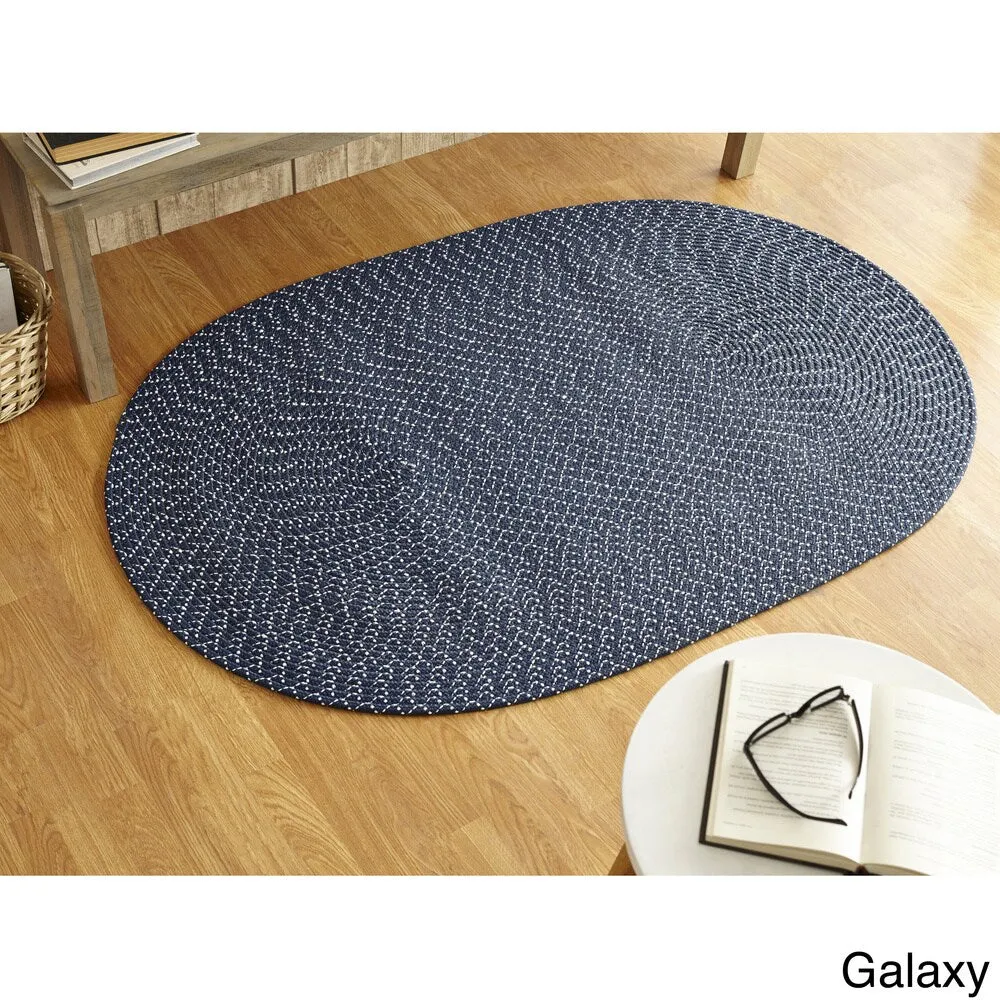 Better Trends Sunsplash Braided Indoor/ Outdoor Area Rug