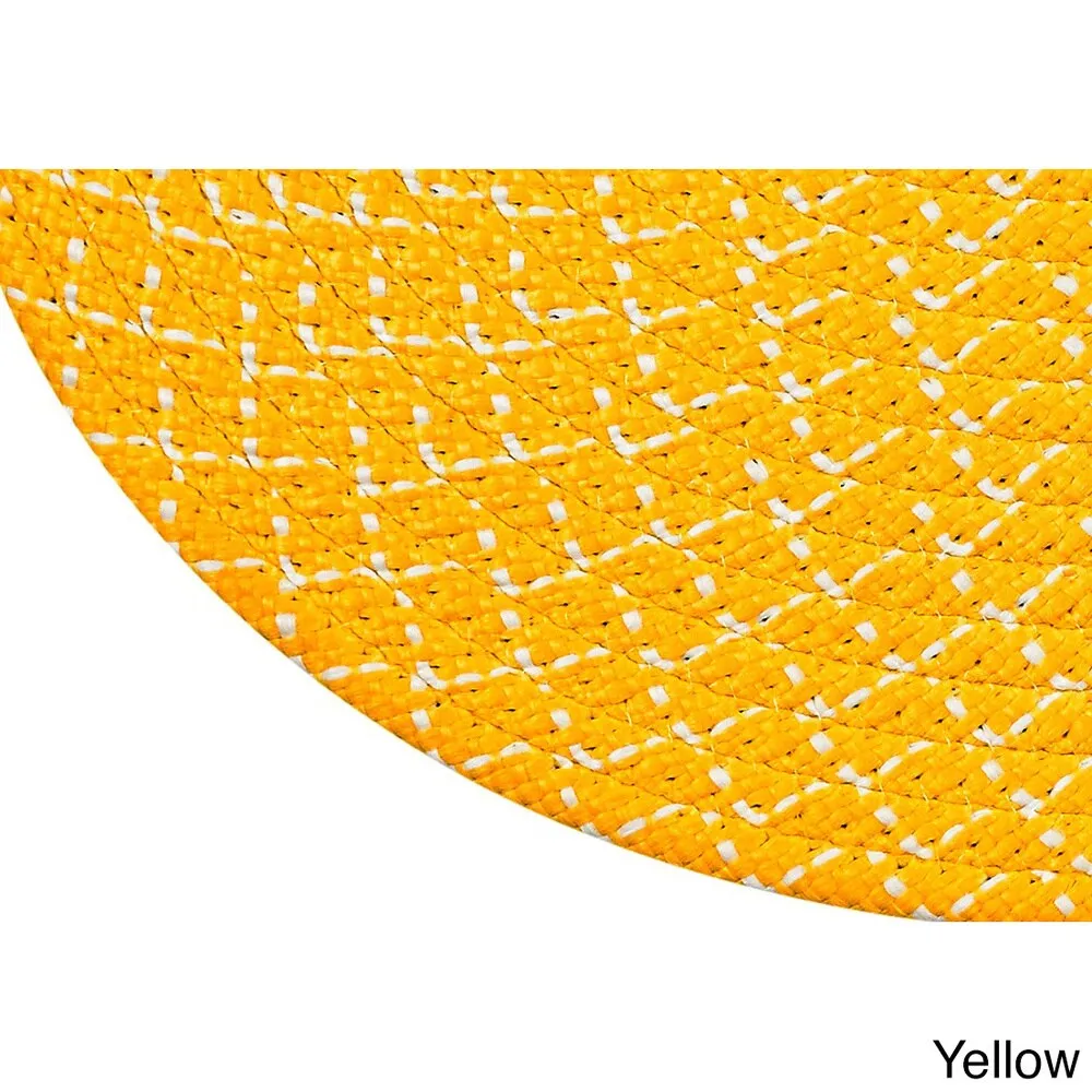 Better Trends Sunsplash Braided Indoor/ Outdoor Area Rug