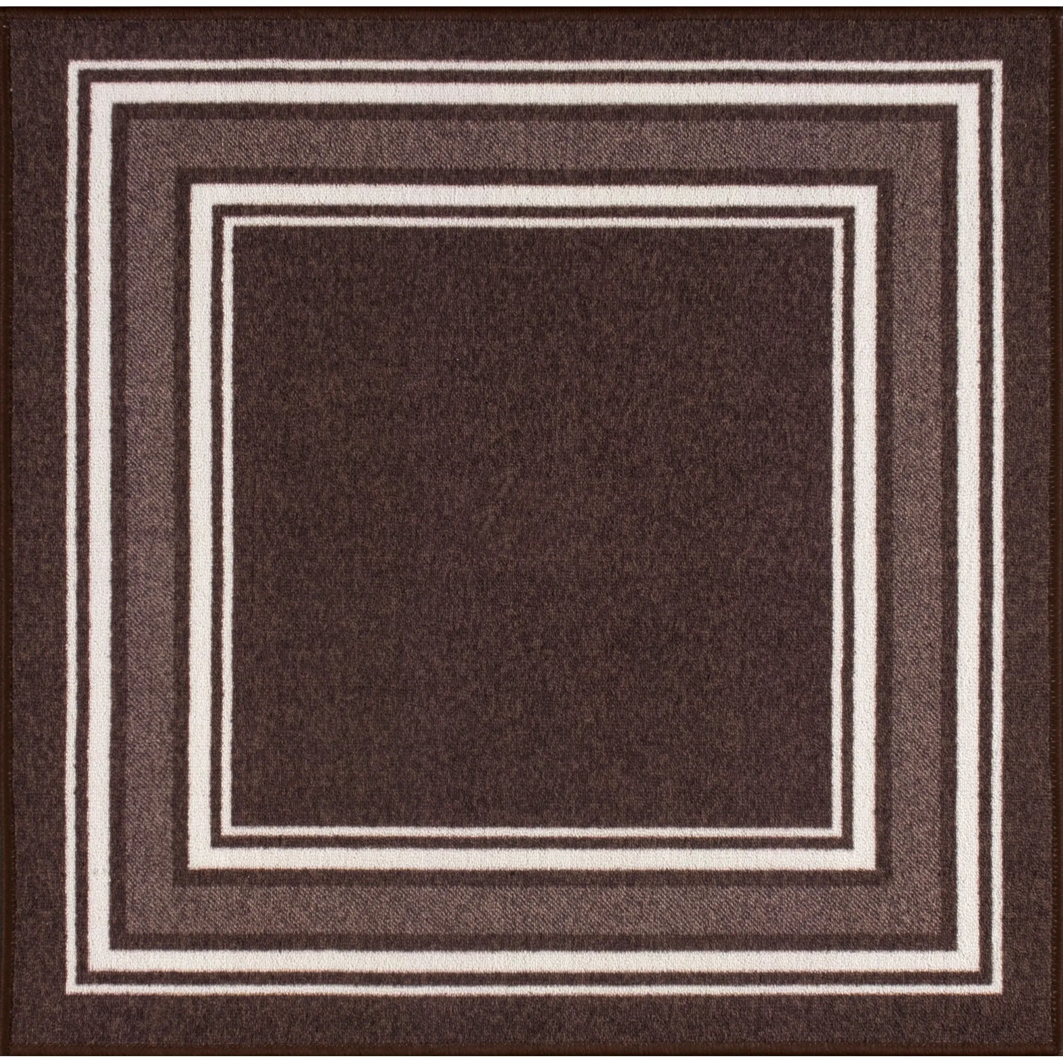 Beverly Rug Non Slip Bordered Stair Treads for Wooden Steps Indoor