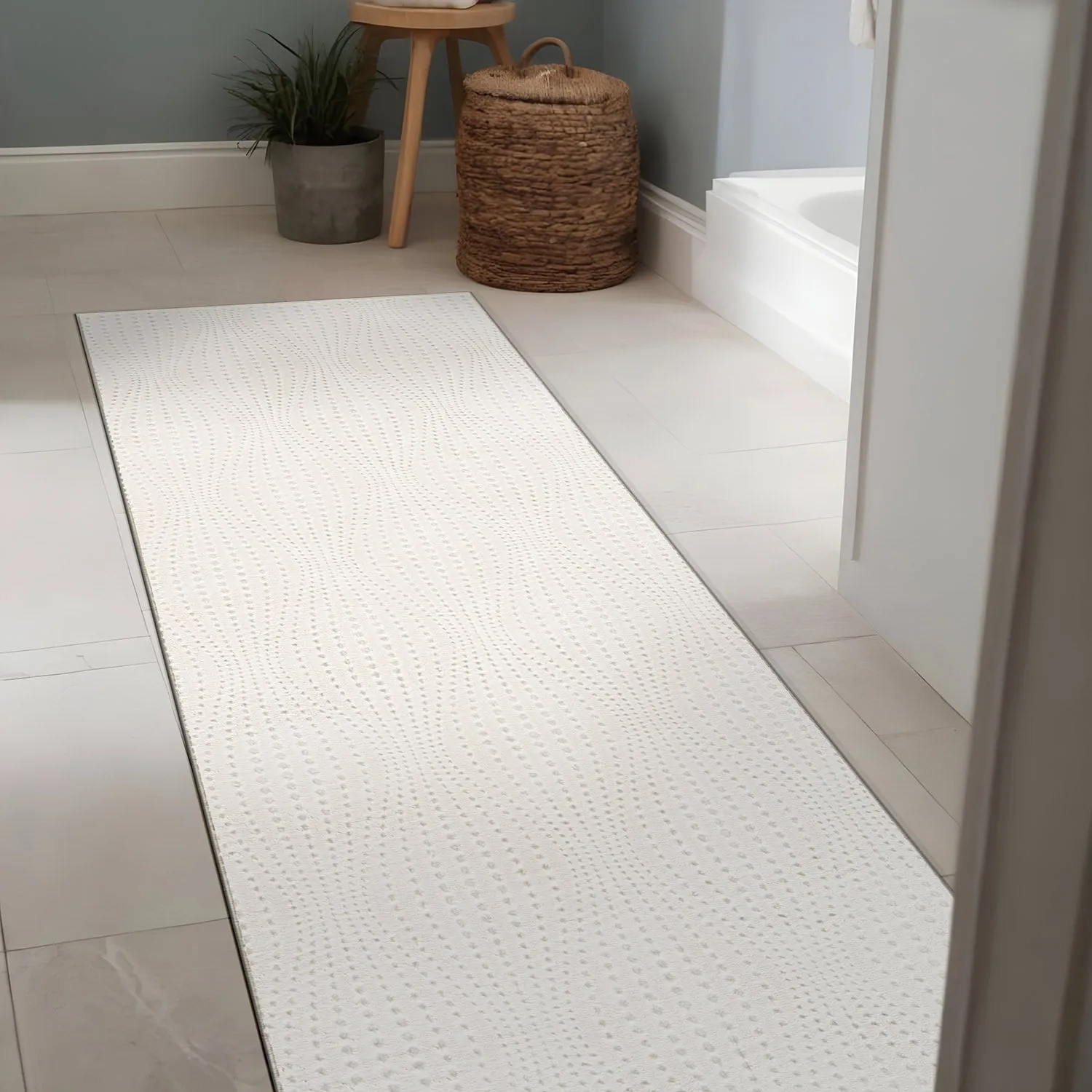 Beverly Rug Serenity Solid Modern Non Slip Soft Indoor Area Rug