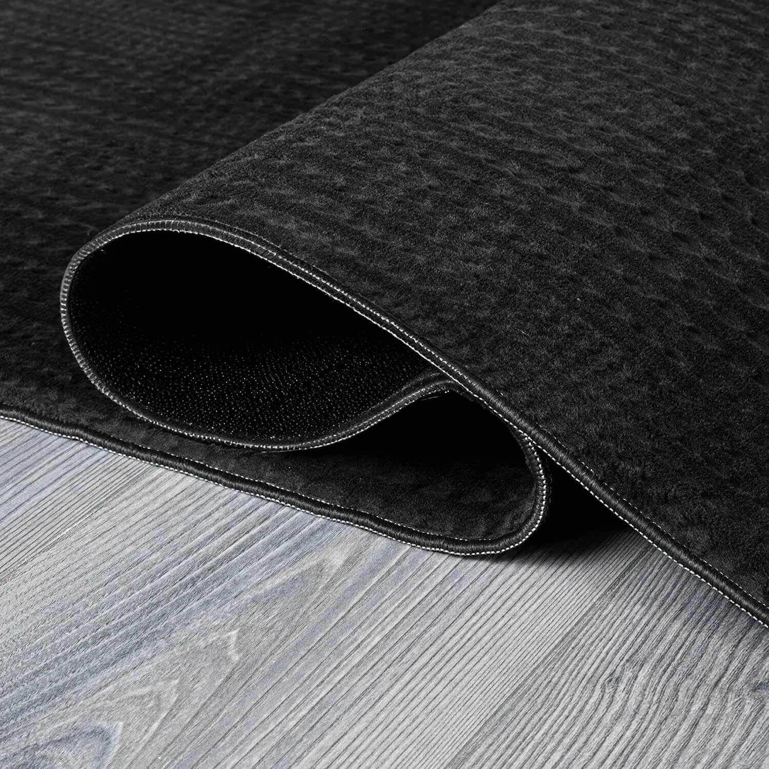 Beverly Rug Serenity Solid Modern Non Slip Soft Indoor Area Rug