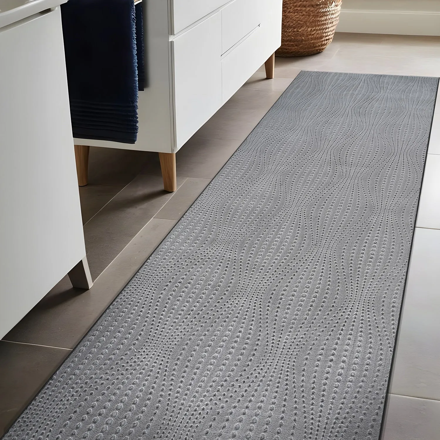 Beverly Rug Serenity Solid Modern Non Slip Soft Indoor Area Rug