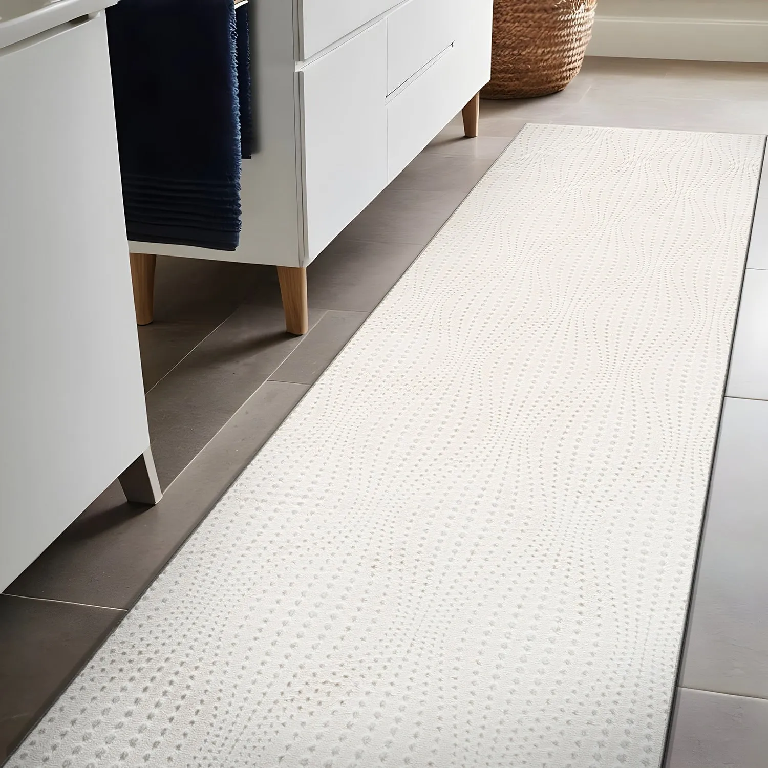 Beverly Rug Serenity Solid Modern Non Slip Soft Indoor Area Rug