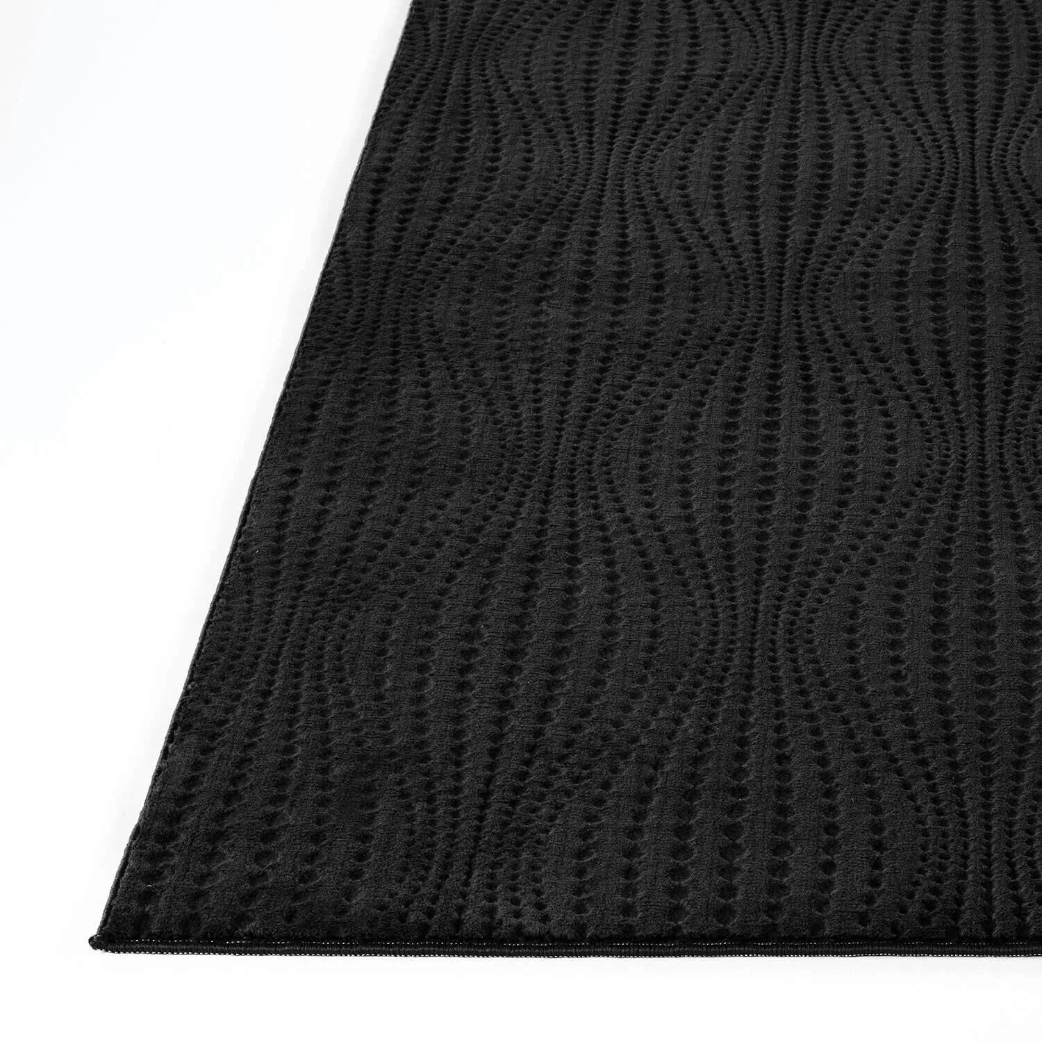 Beverly Rug Serenity Solid Modern Non Slip Soft Indoor Area Rug
