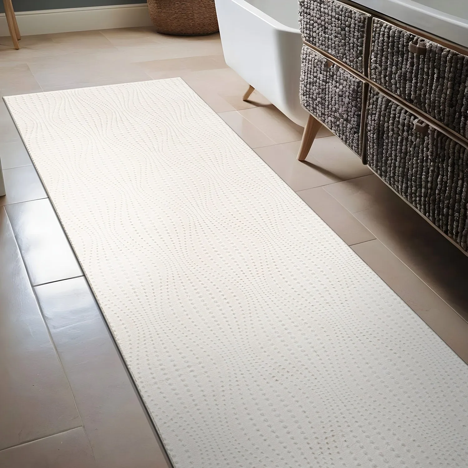 Beverly Rug Serenity Solid Modern Non Slip Soft Indoor Area Rug