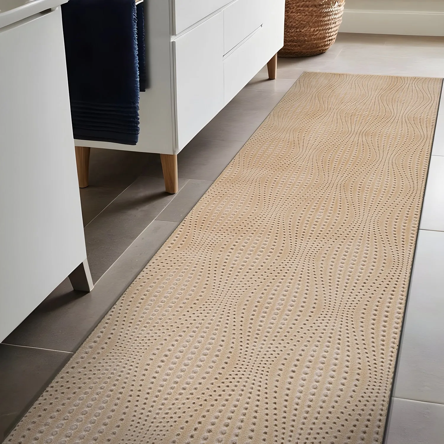 Beverly Rug Serenity Solid Modern Non Slip Soft Indoor Area Rug