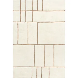 Brega Geometric New Zealand Wool Area Rug
