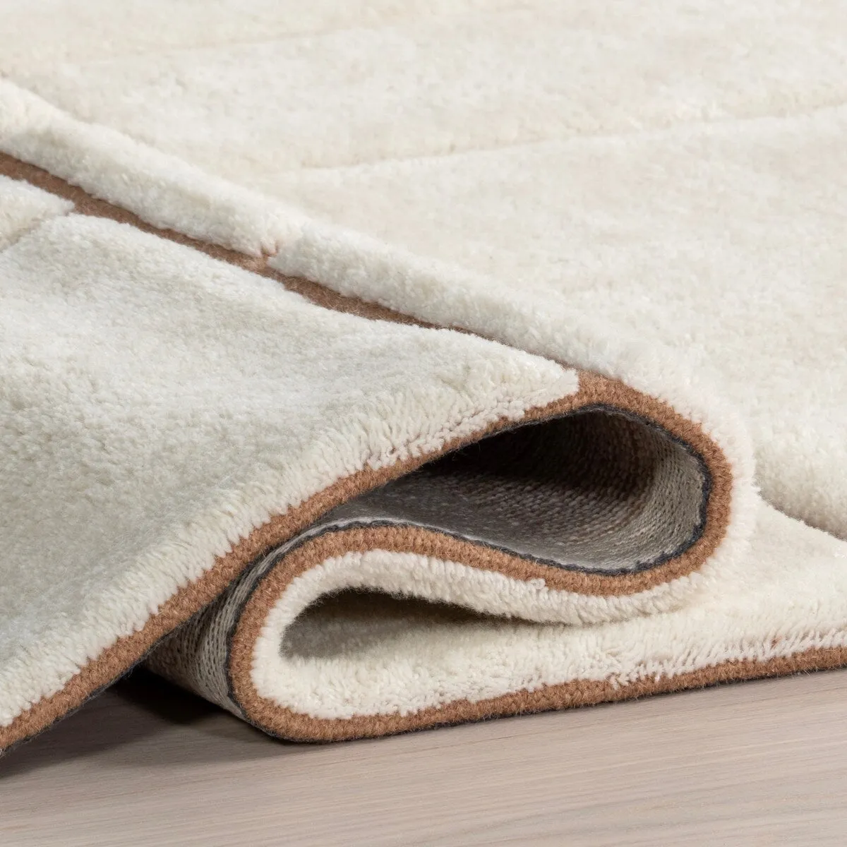 Brega Geometric New Zealand Wool Area Rug