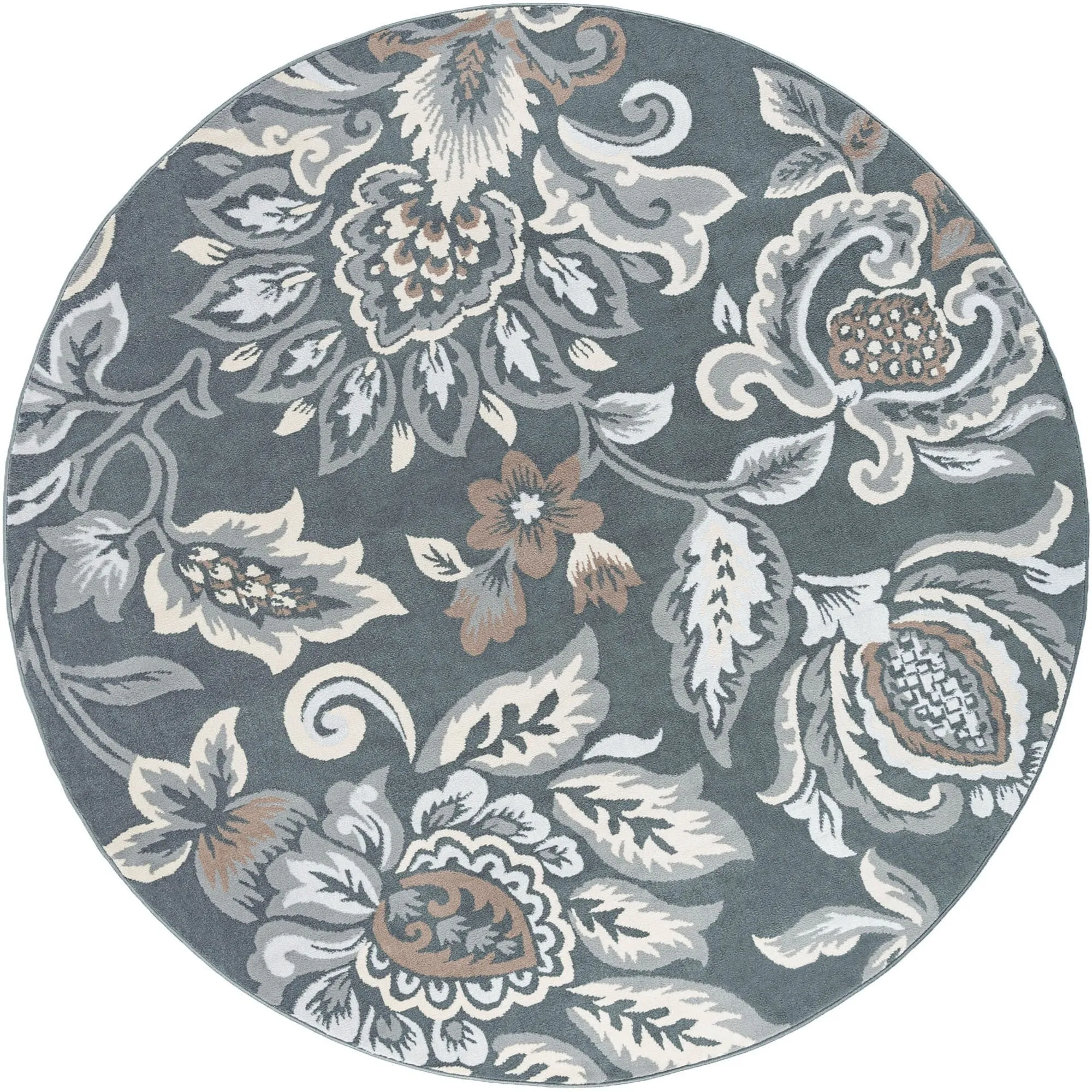 Carrington Farmhouse Floral & Botanical Indoor Area Rug