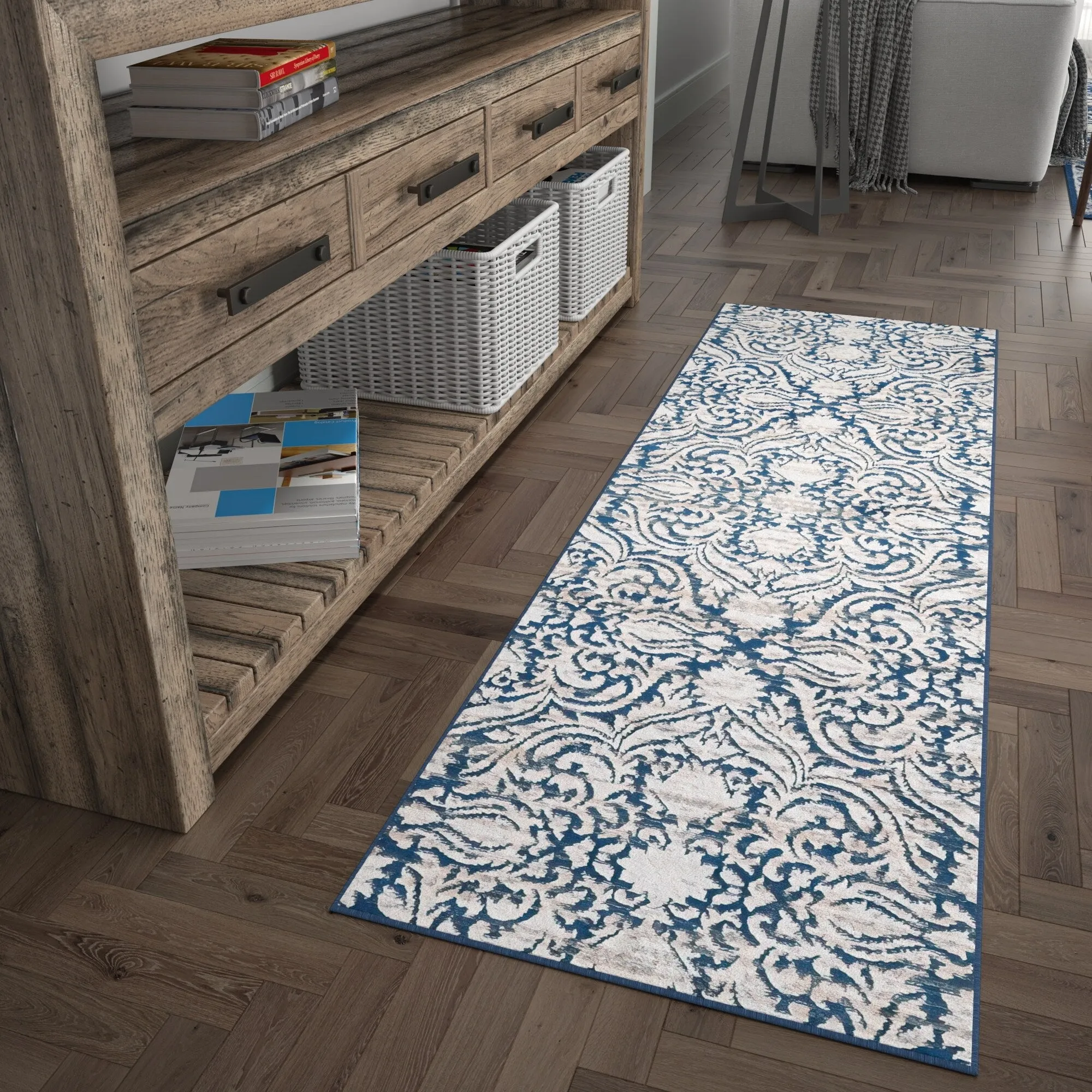Carrington Farmhouse Floral & Botanical Indoor Area Rug