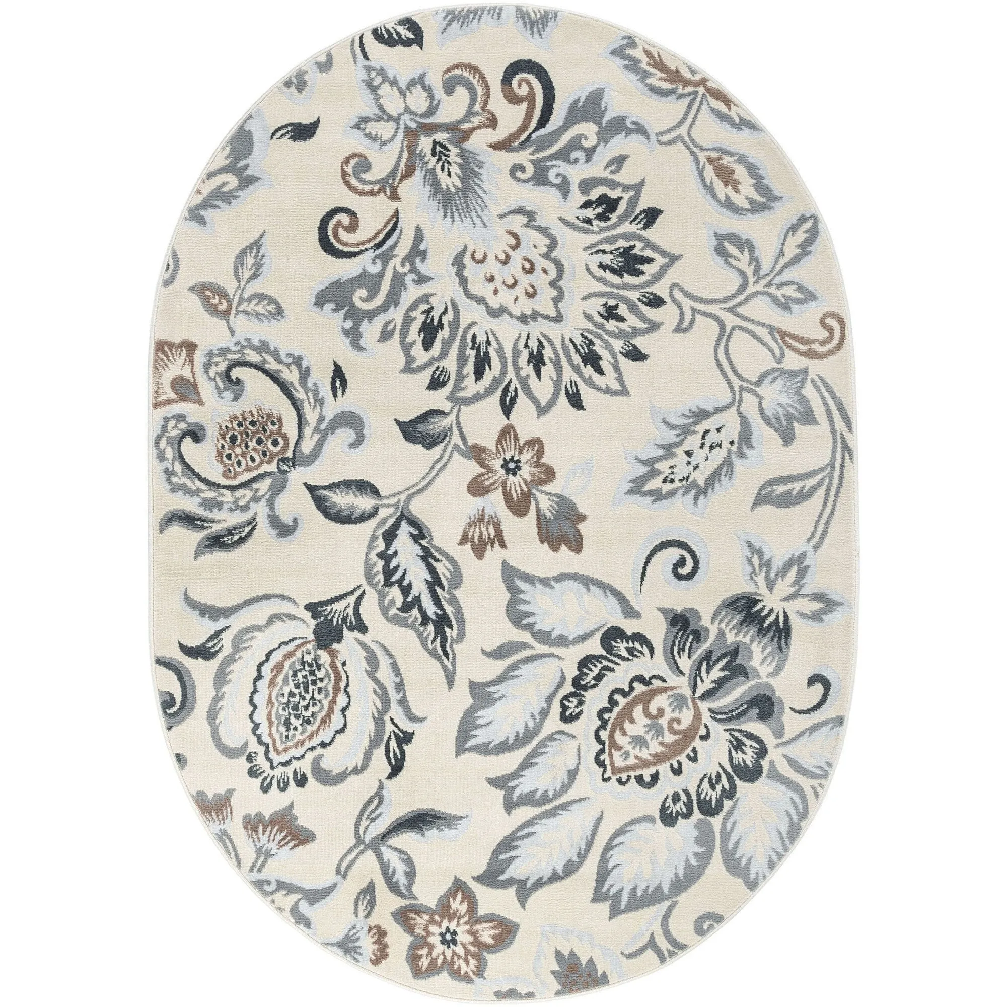 Carrington Farmhouse Floral & Botanical Indoor Area Rug