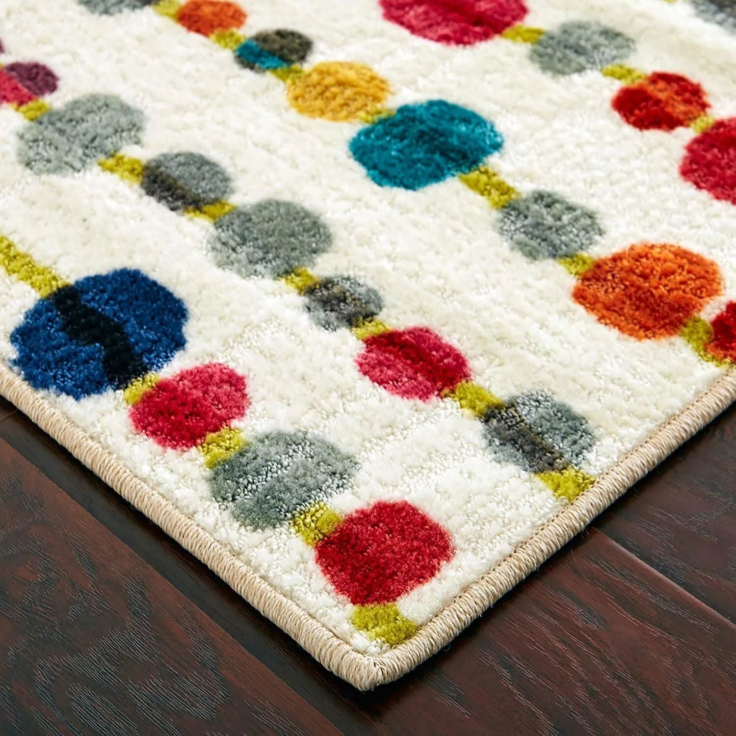 Carson Carrington Hinnerup Abstract Dotted Stripe Rug