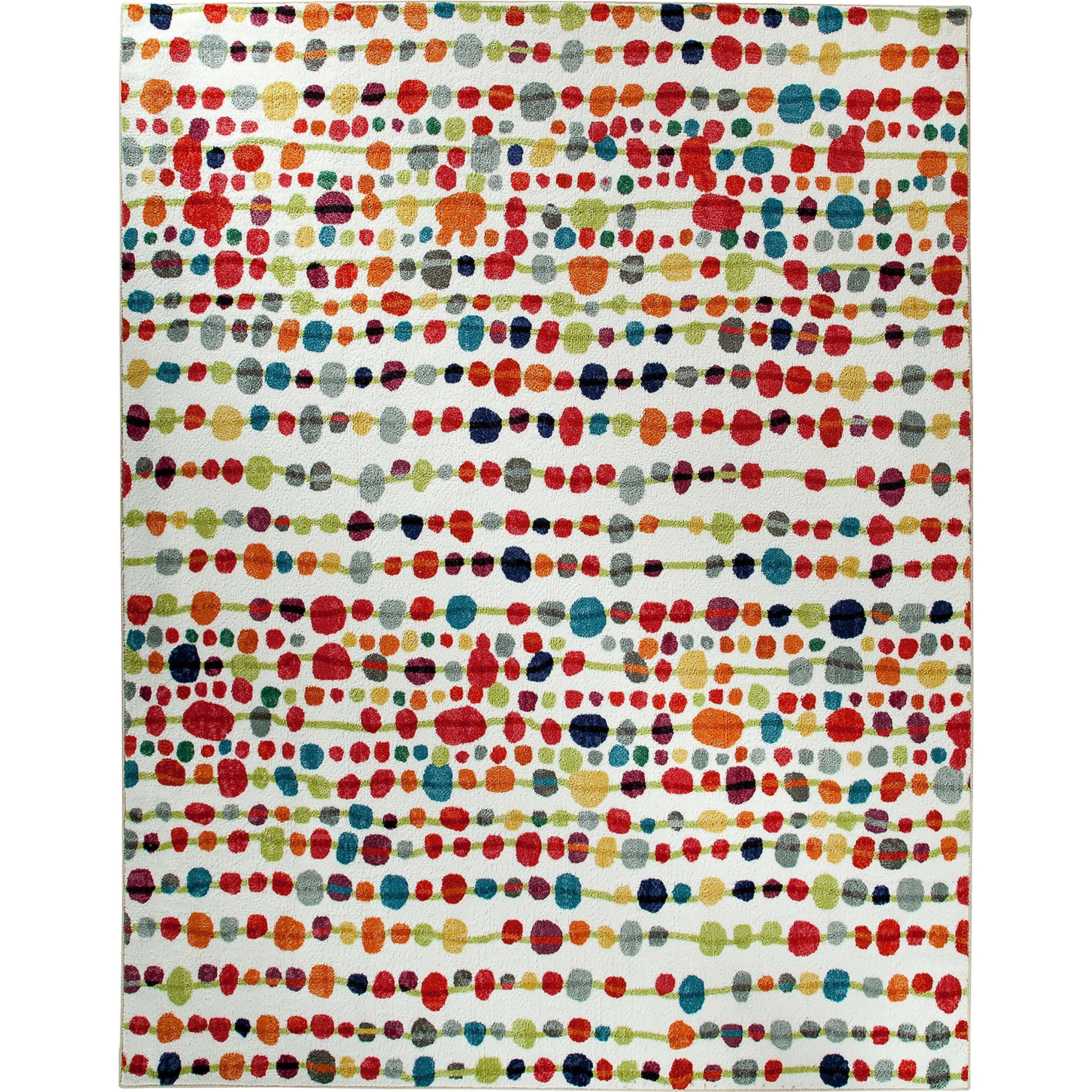 Carson Carrington Hinnerup Abstract Dotted Stripe Rug