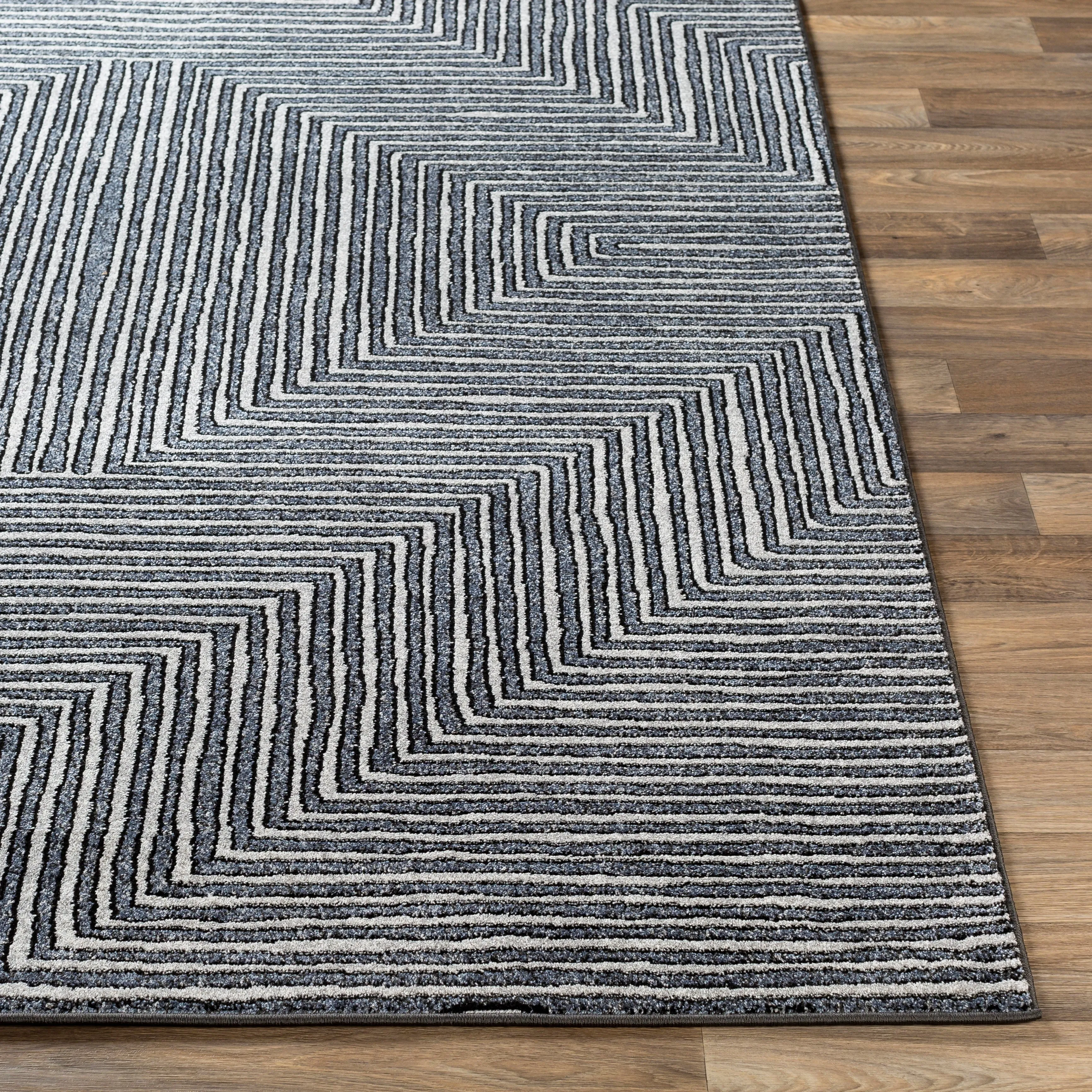 Carson Carrington Sturup Diamond-shaped Pattern Area Rug