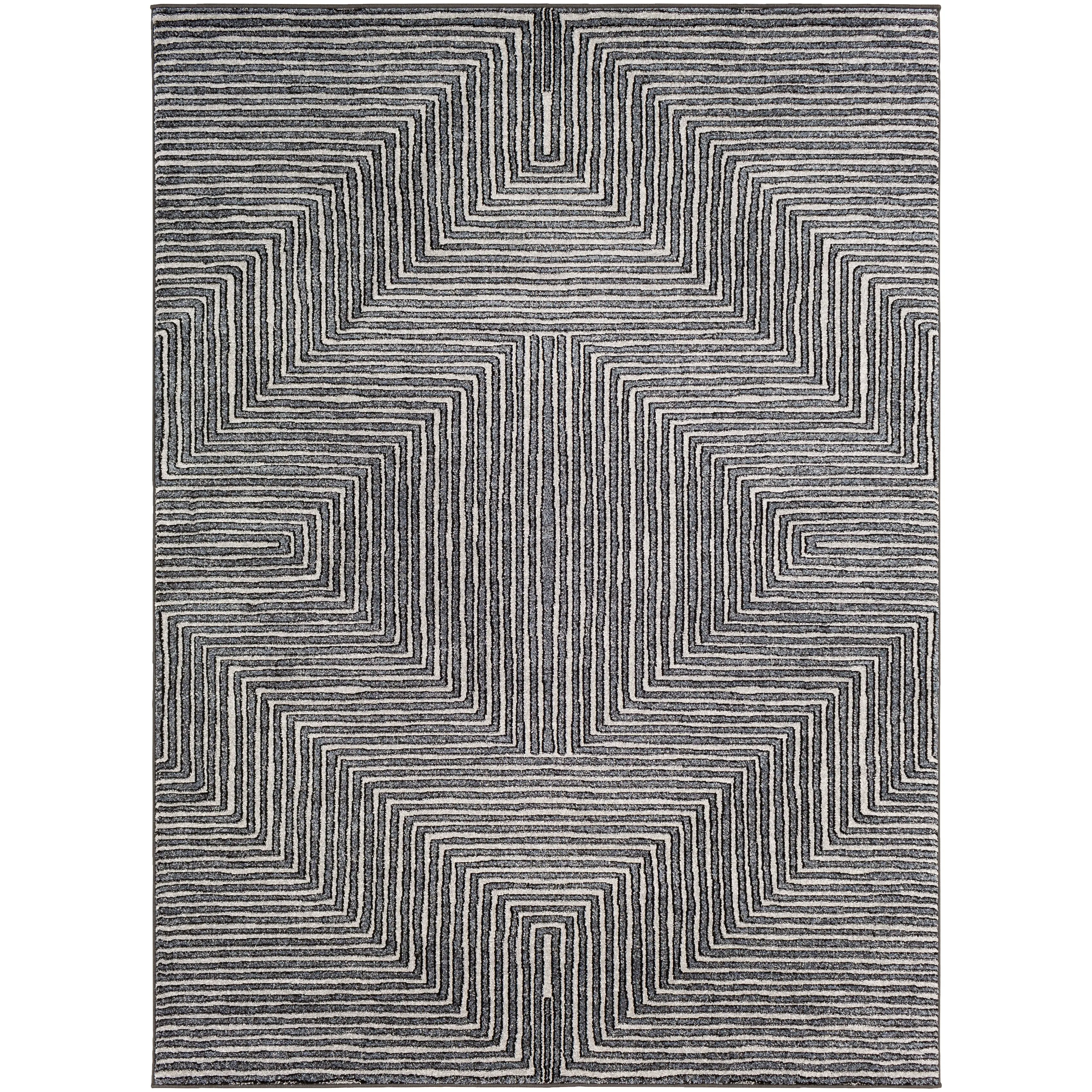 Carson Carrington Sturup Diamond-shaped Pattern Area Rug