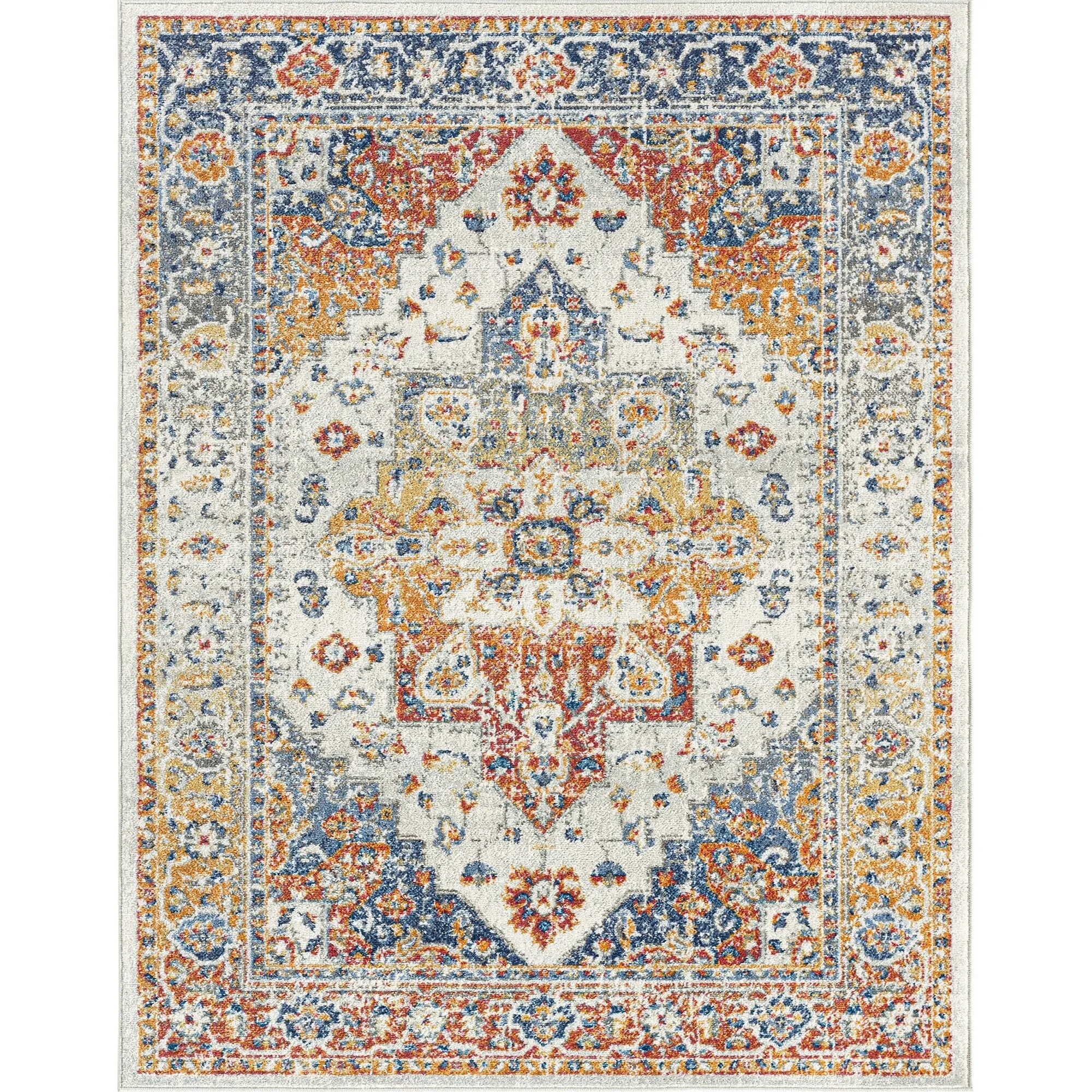 Chesney Bohemian & Eclectic Medallion Indoor Area Rug
