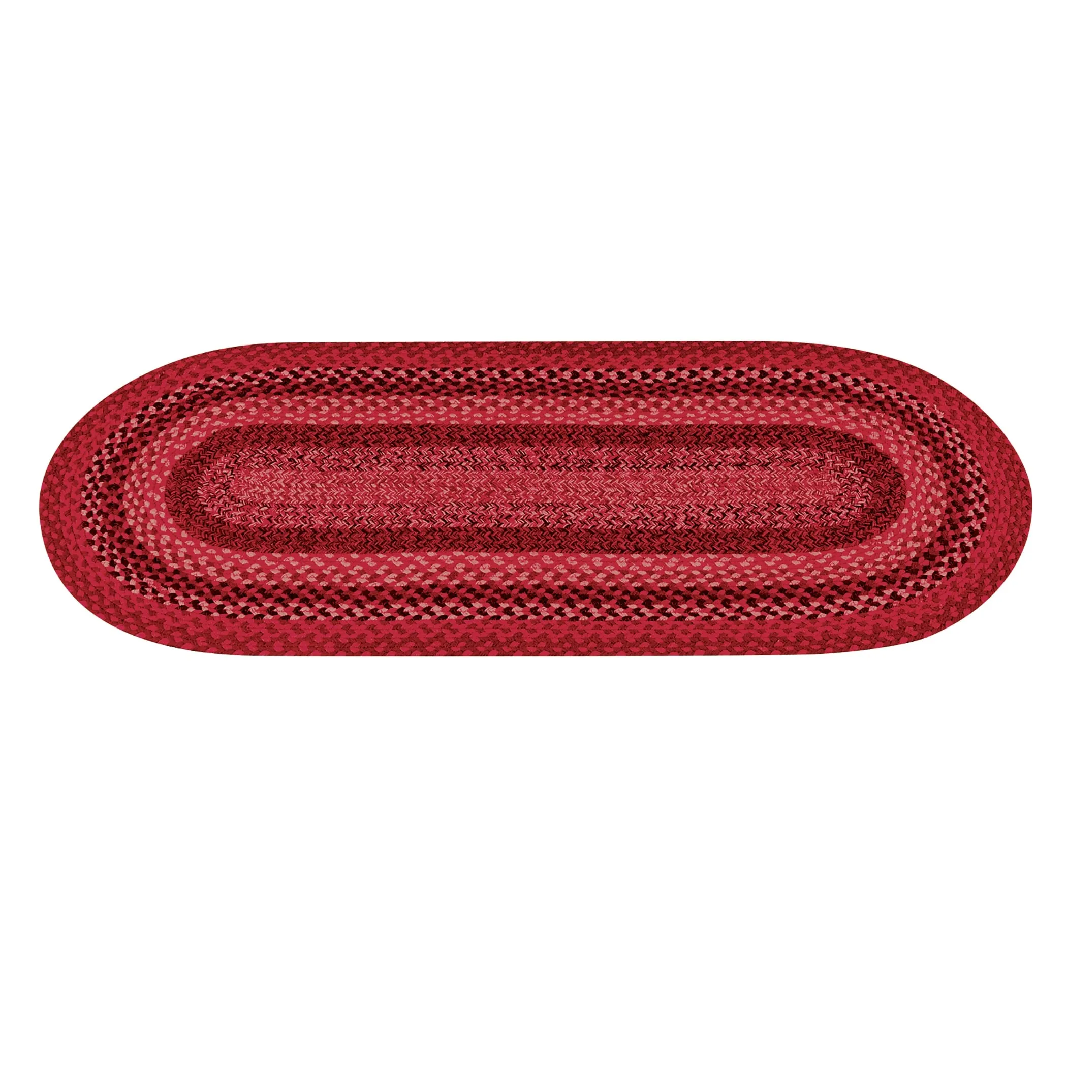 Classic Farmhouse Braided Kitchen Accent Rug