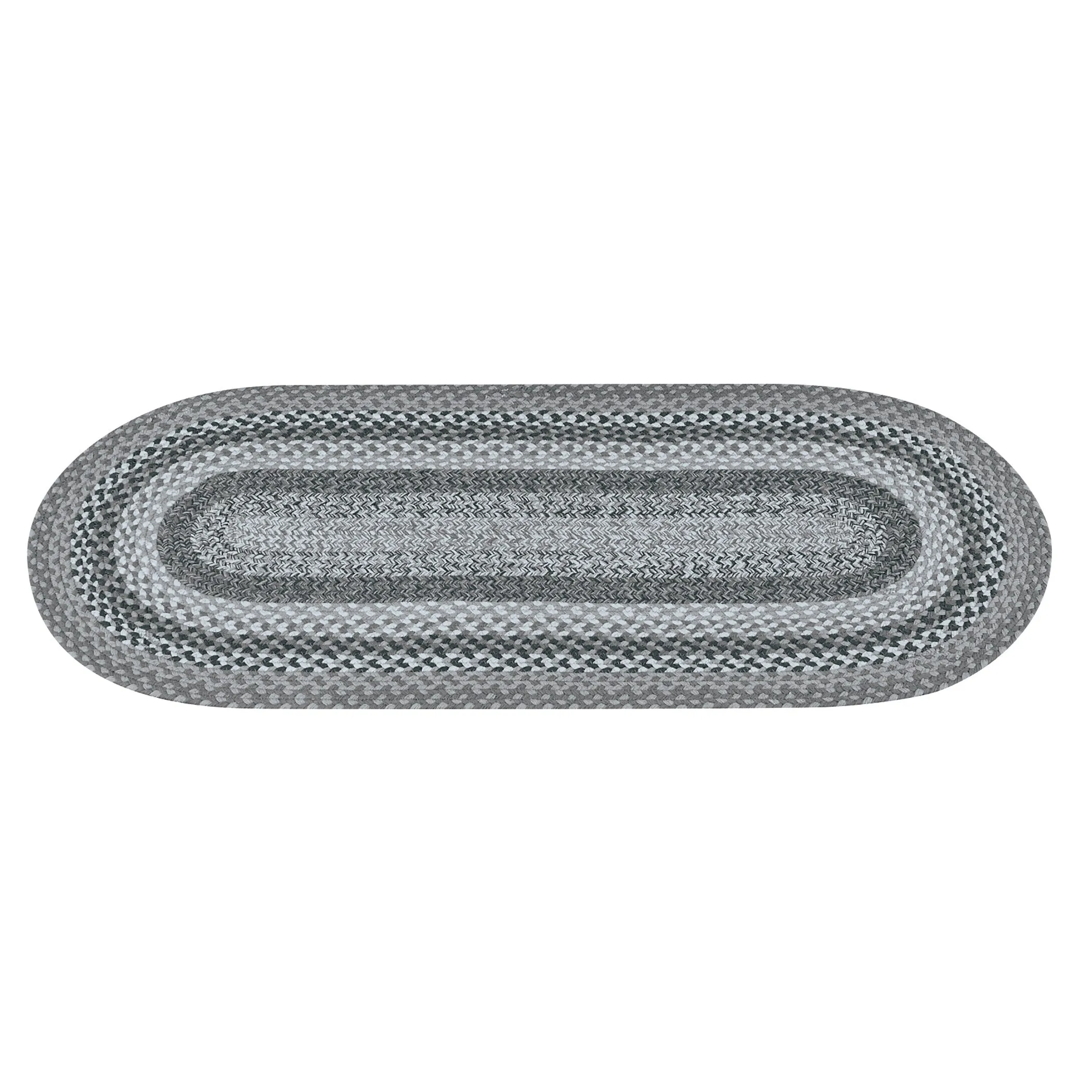 Classic Farmhouse Braided Kitchen Accent Rug