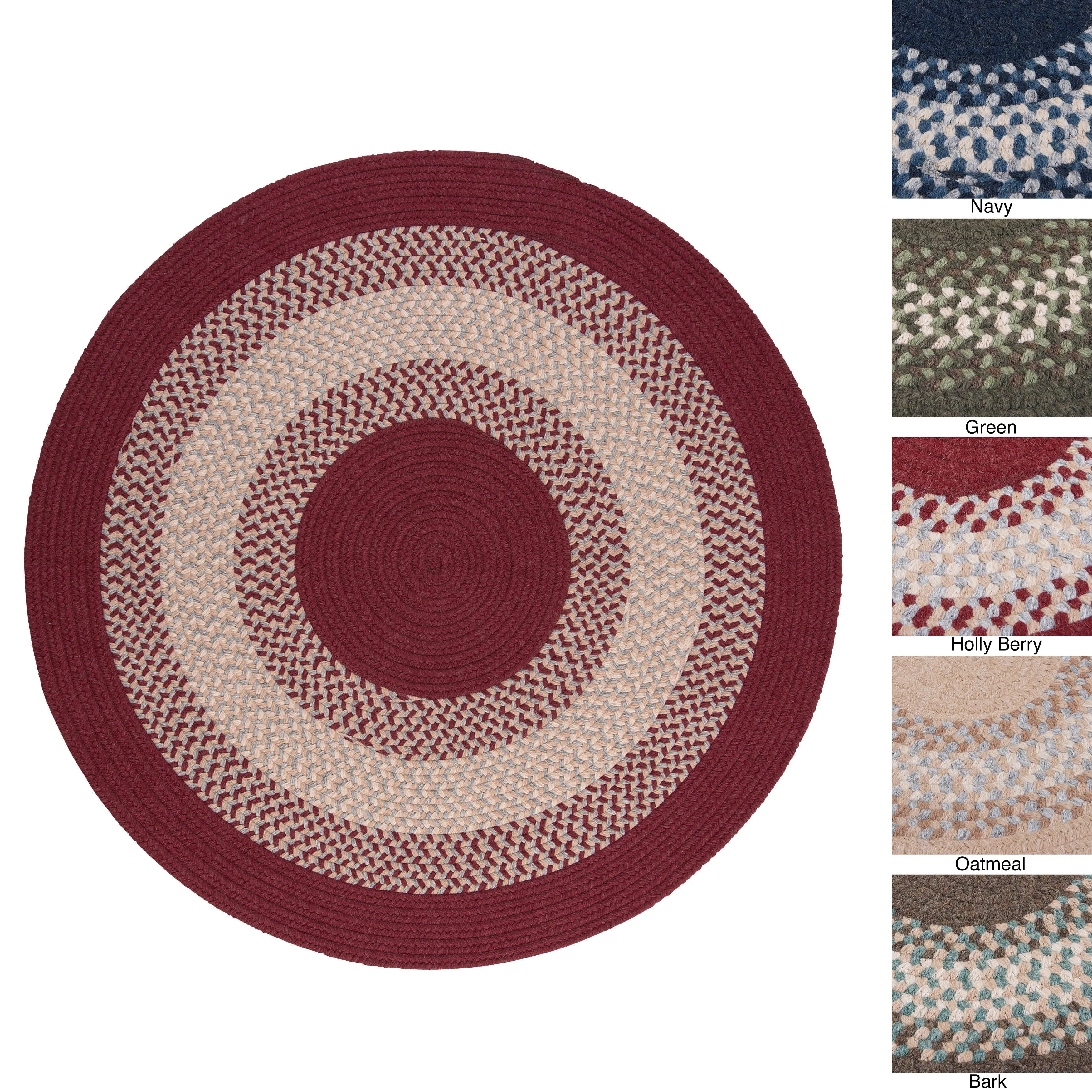Colonial Mills Cozy Cabin Braided Reversible Indoor Area Rug
