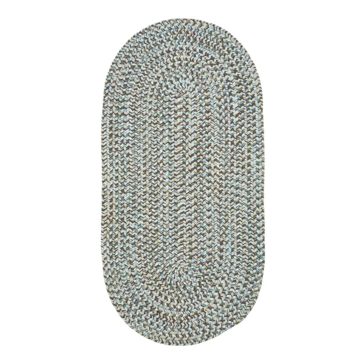 Colonial Mills Eagleville Multi-Colored Braided Runner Rug