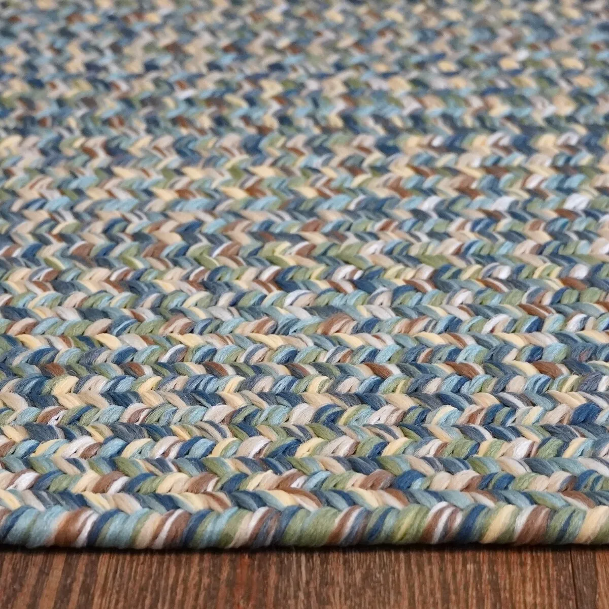 Colonial Mills Eagleville Multi-Colored Braided Runner Rug