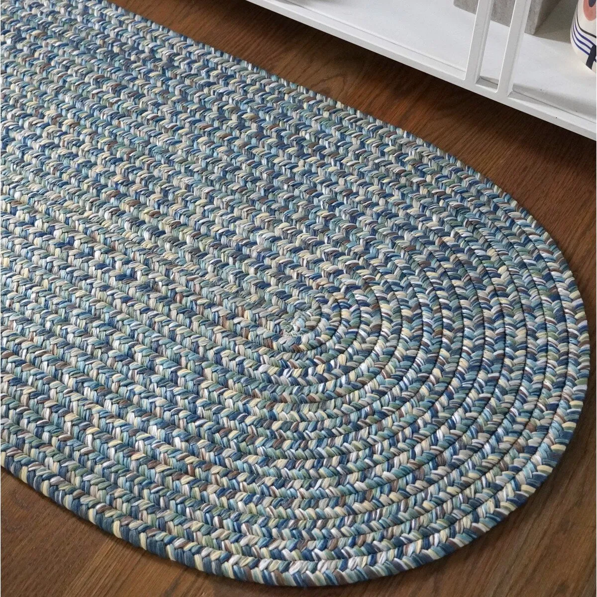 Colonial Mills Eagleville Multi-Colored Braided Runner Rug