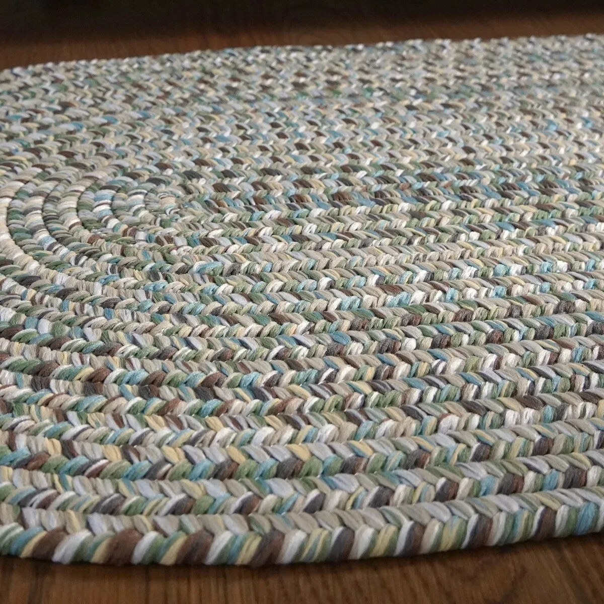 Colonial Mills Eagleville Multi-Colored Braided Runner Rug