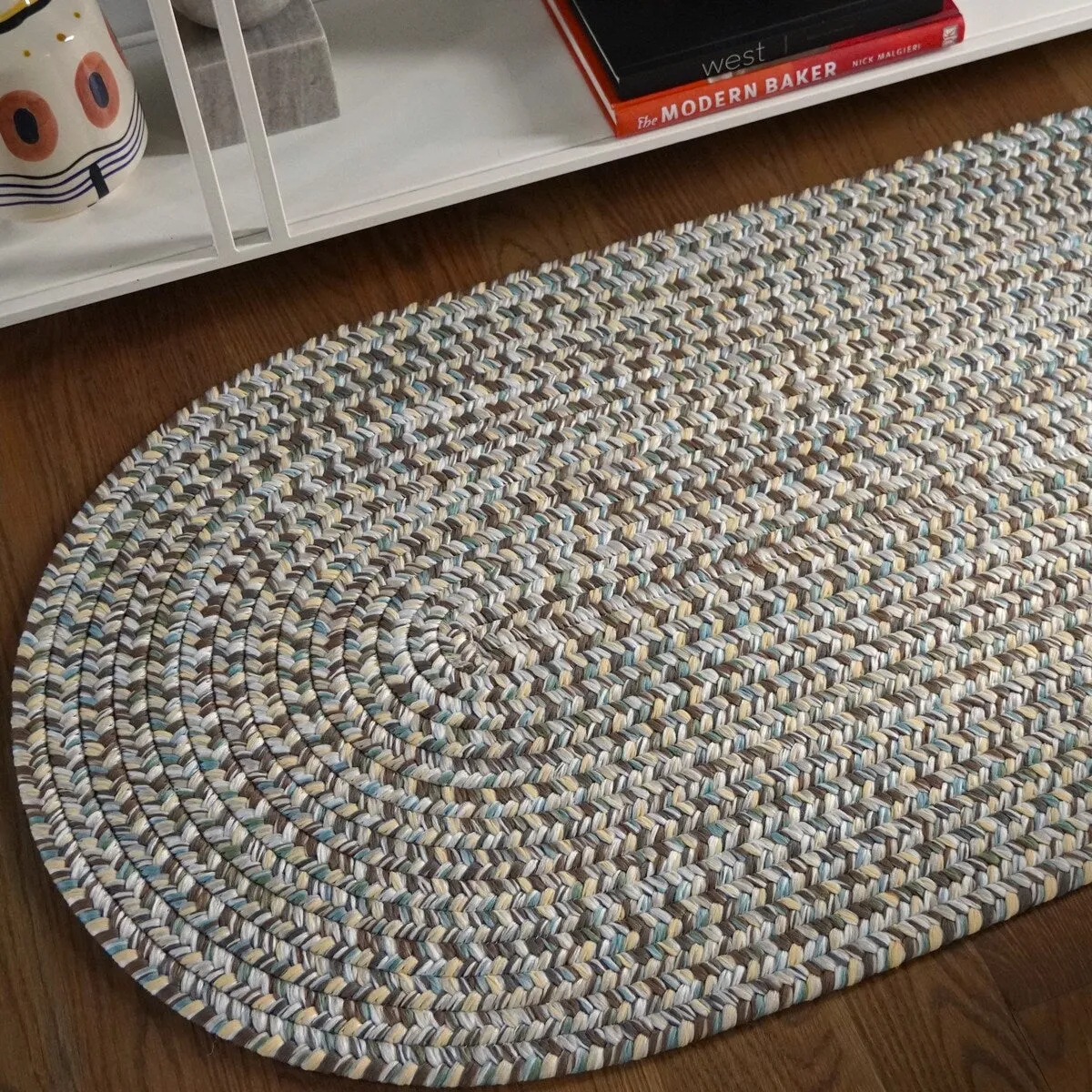 Colonial Mills Eagleville Multi-Colored Braided Runner Rug