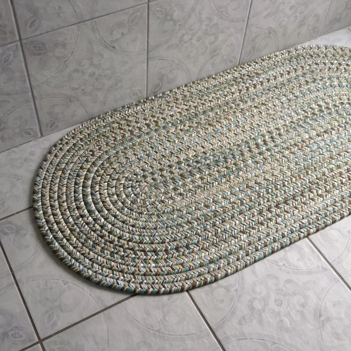 Colonial Mills Eagleville Multi-Colored Braided Runner Rug