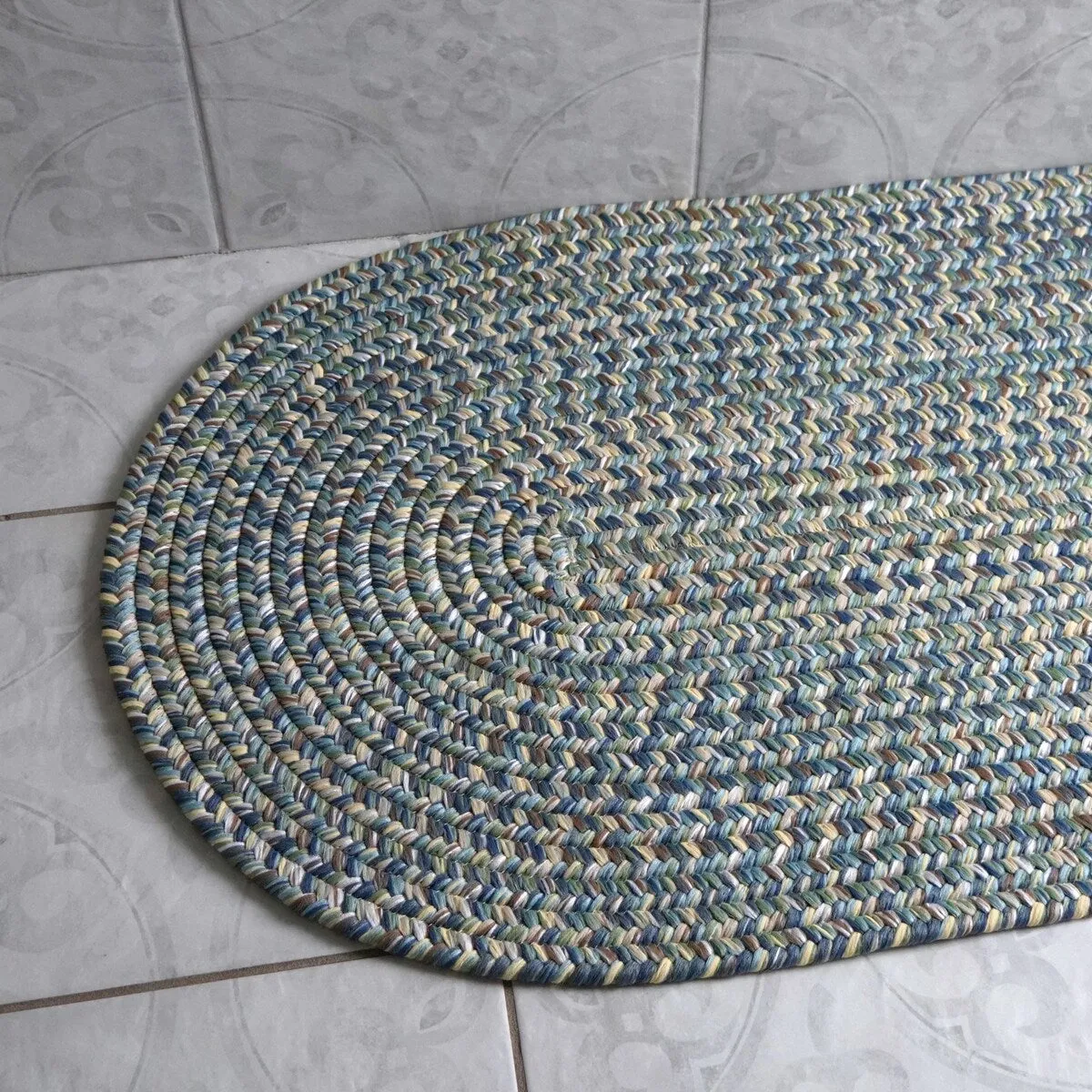 Colonial Mills Eagleville Multi-Colored Braided Runner Rug