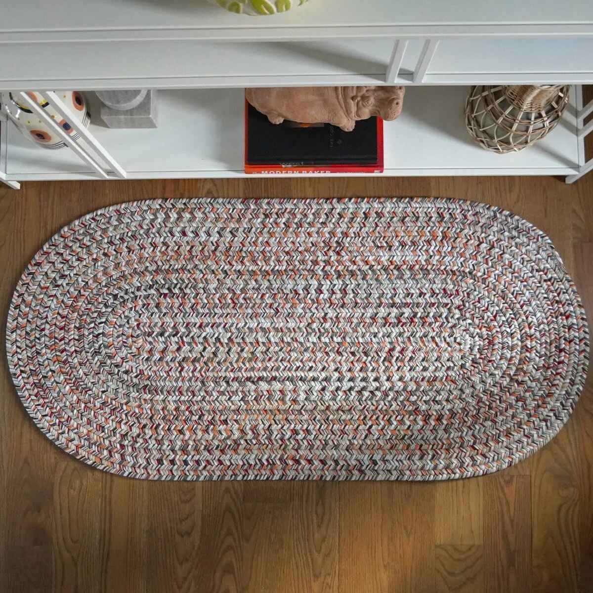Colonial Mills Eagleville Multi-Colored Braided Runner Rug