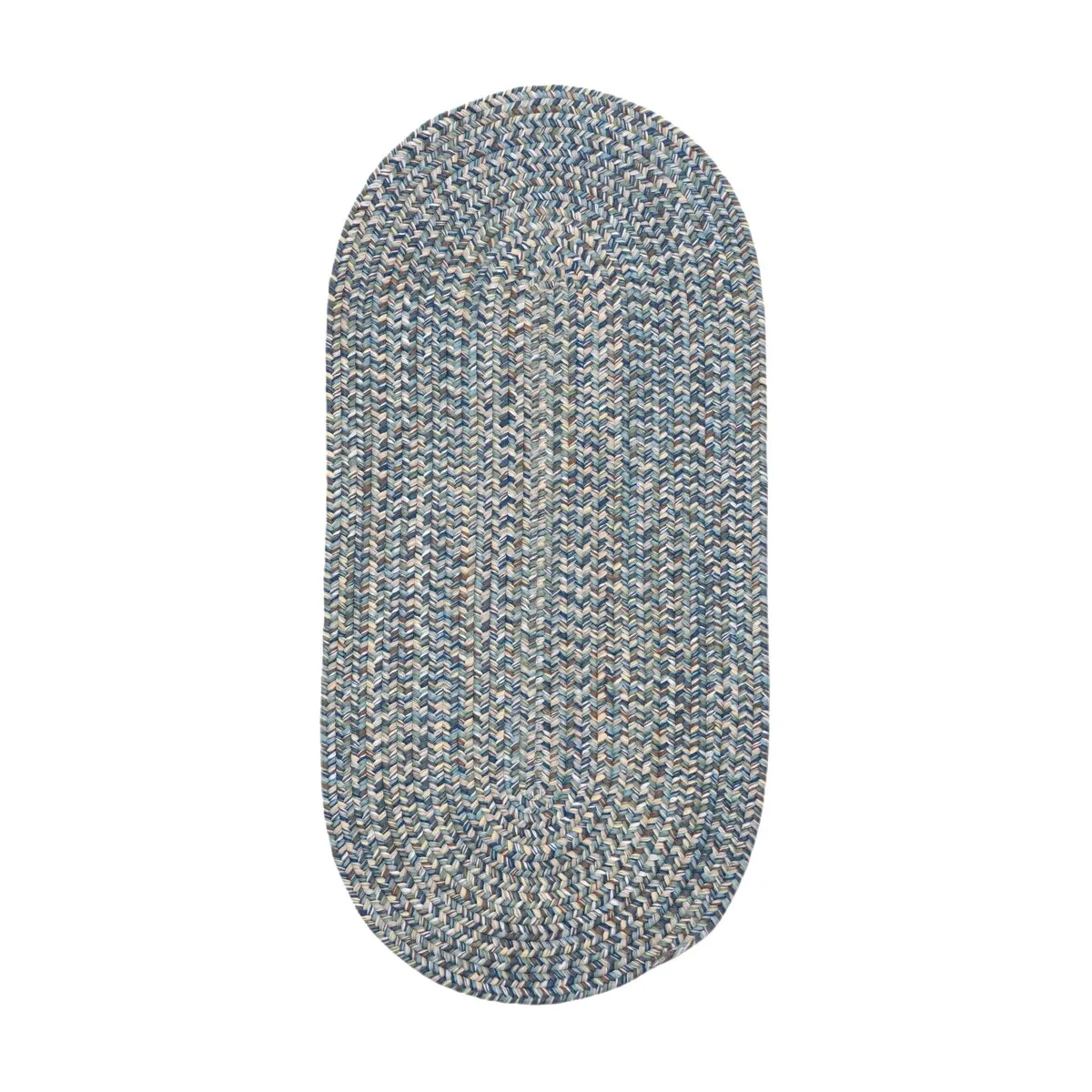 Colonial Mills Eagleville Multi-Colored Braided Runner Rug