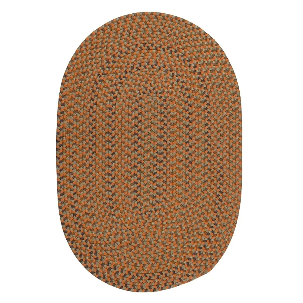 Colonial Mills Landon Way Wool Blend Indoor Braided Area Rug