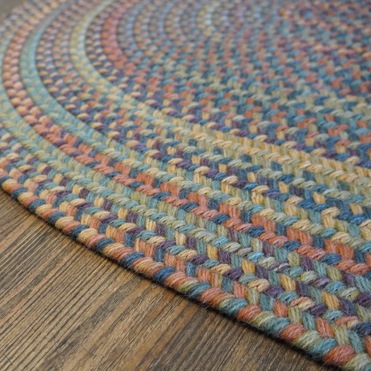 Colonial Mills Pocasset Wool Traditional Braided Area Rug