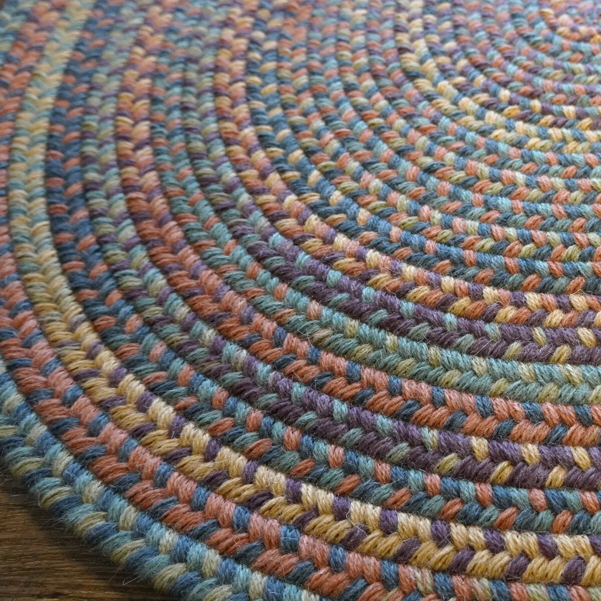 Colonial Mills Pocasset Wool Traditional Braided Area Rug