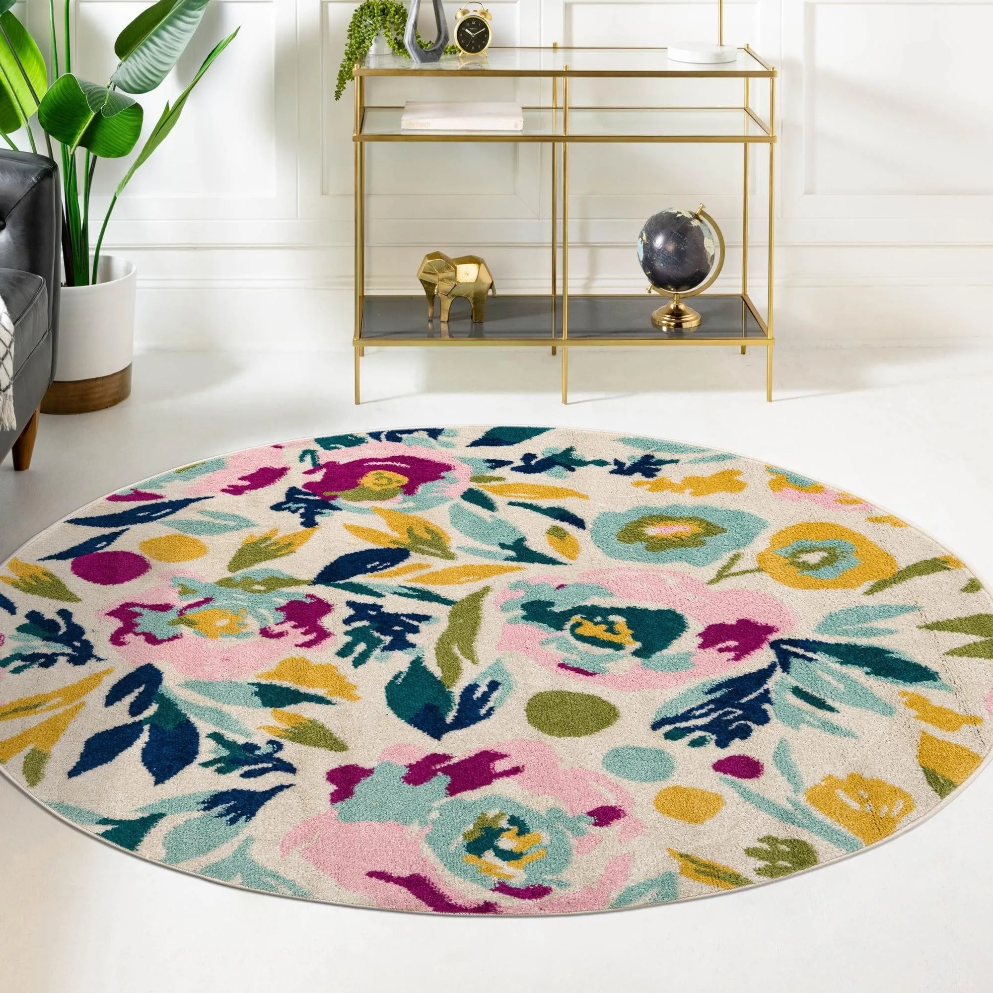Contemporary Demdence Collection Area Rug
