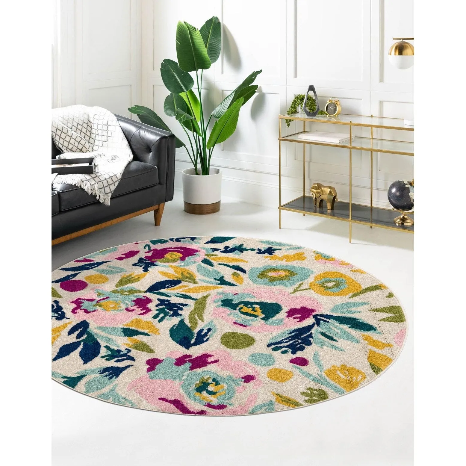 Contemporary Demdence Collection Area Rug
