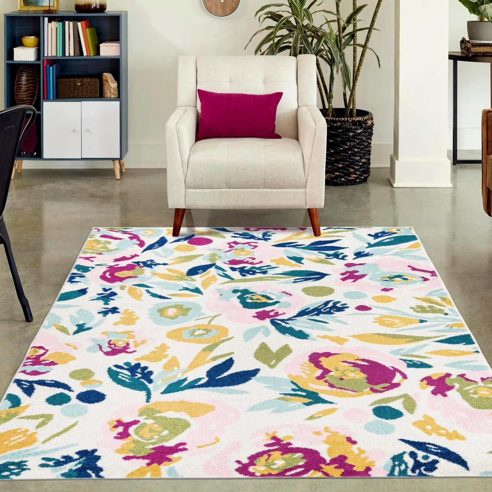 Contemporary Demdence Collection Area Rug
